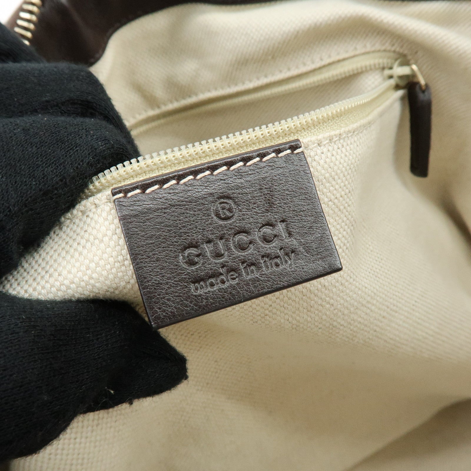 GUCCI Sukey Interlocking G Guccissima Leather 2Way Shoulder Bag 247902