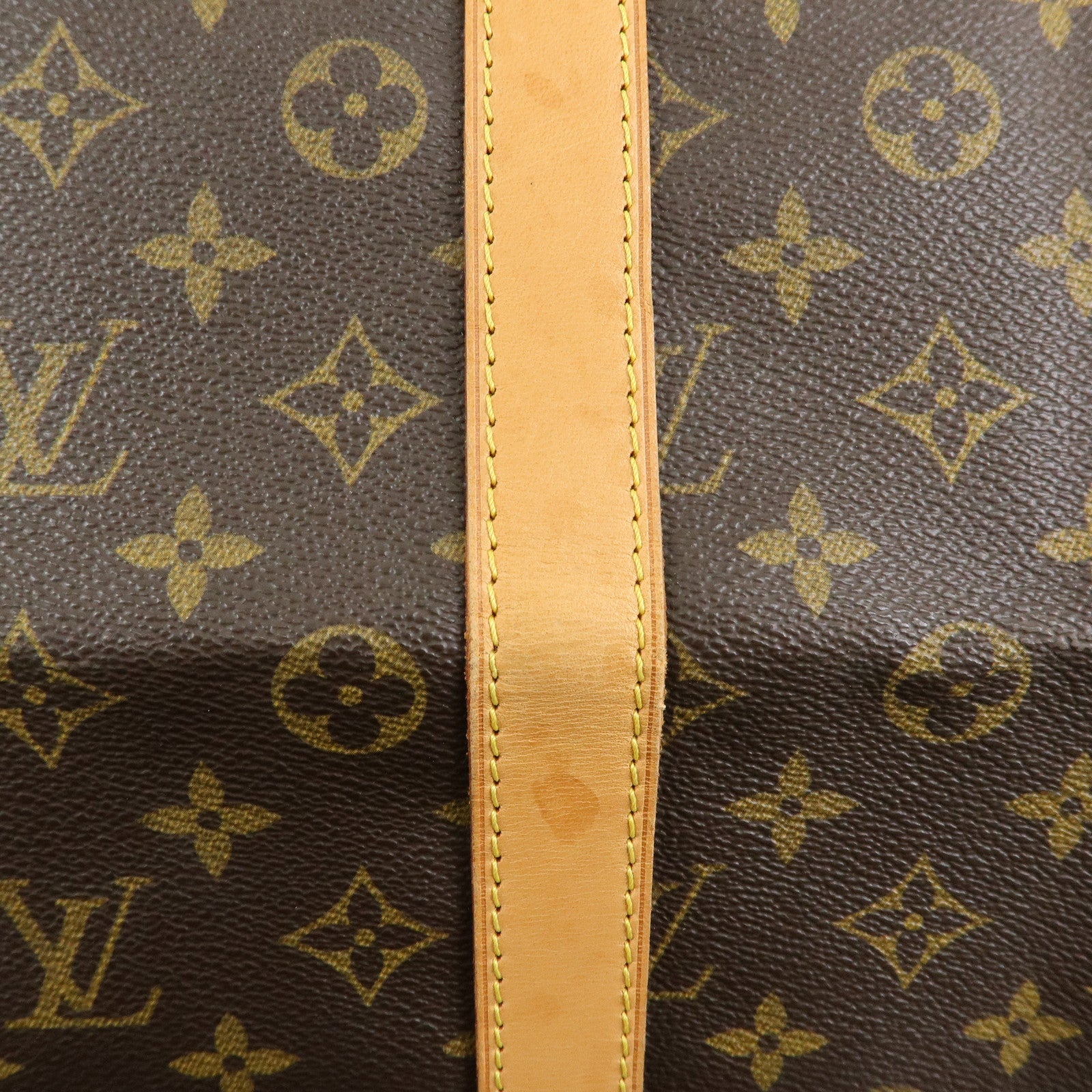 Louis Vuitton Monogram Keep All Bandouliere 55 Boston Bag M41414