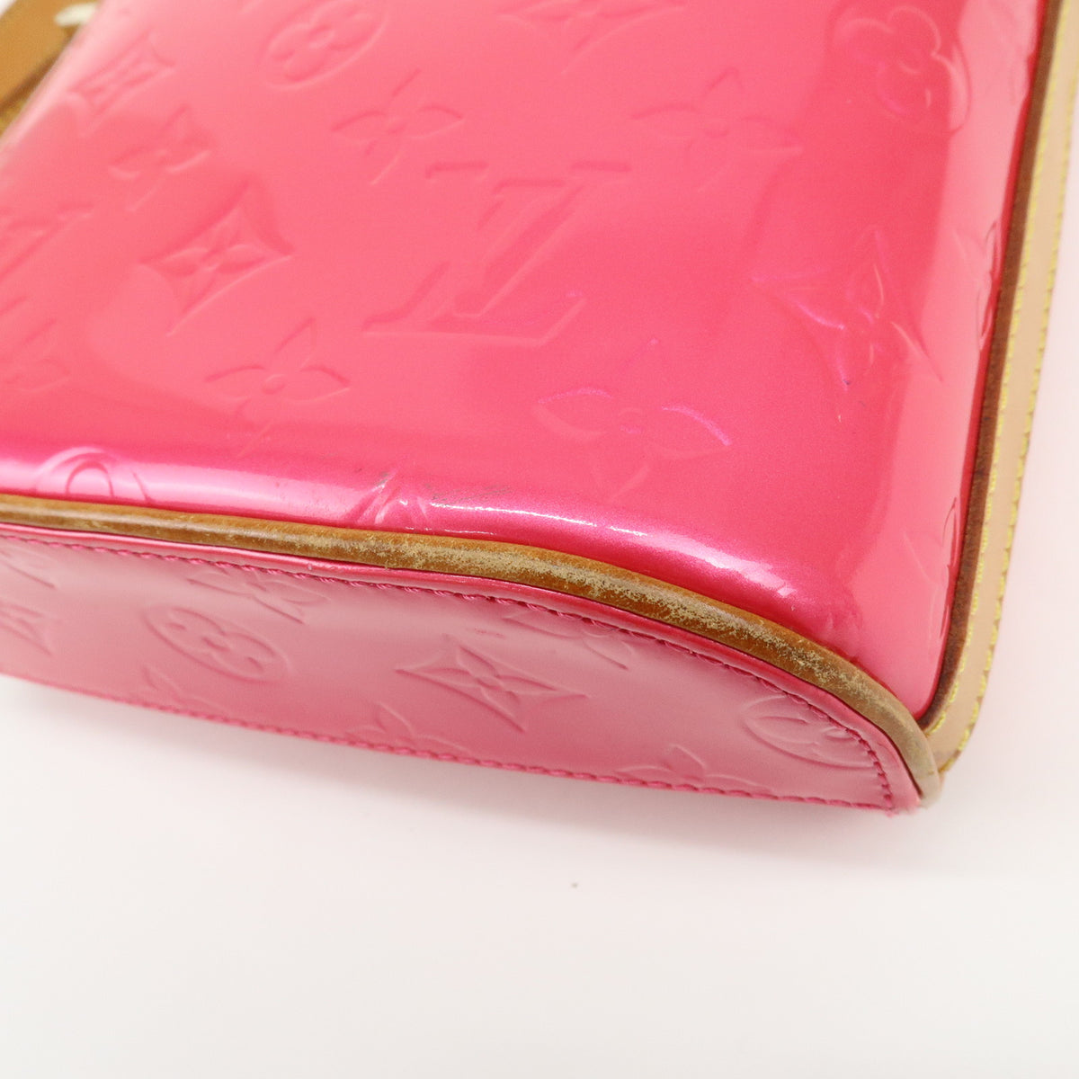 Louis Vuitton Monogram Vernis Sullivan Vertical Fuchsia Pink M91259