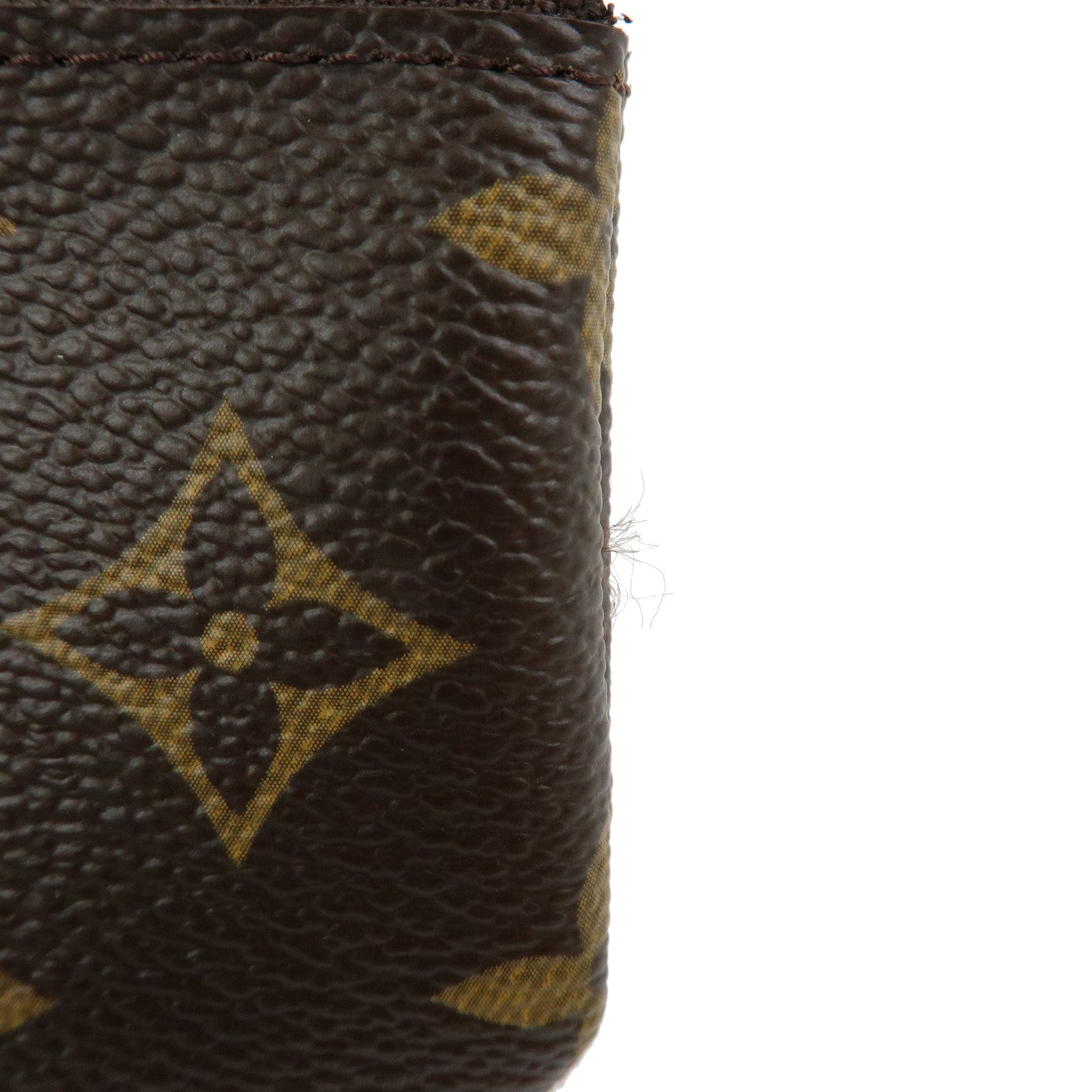 Louis Vuitton Monogram Pochette Cles Coin Case Key Case M62650
