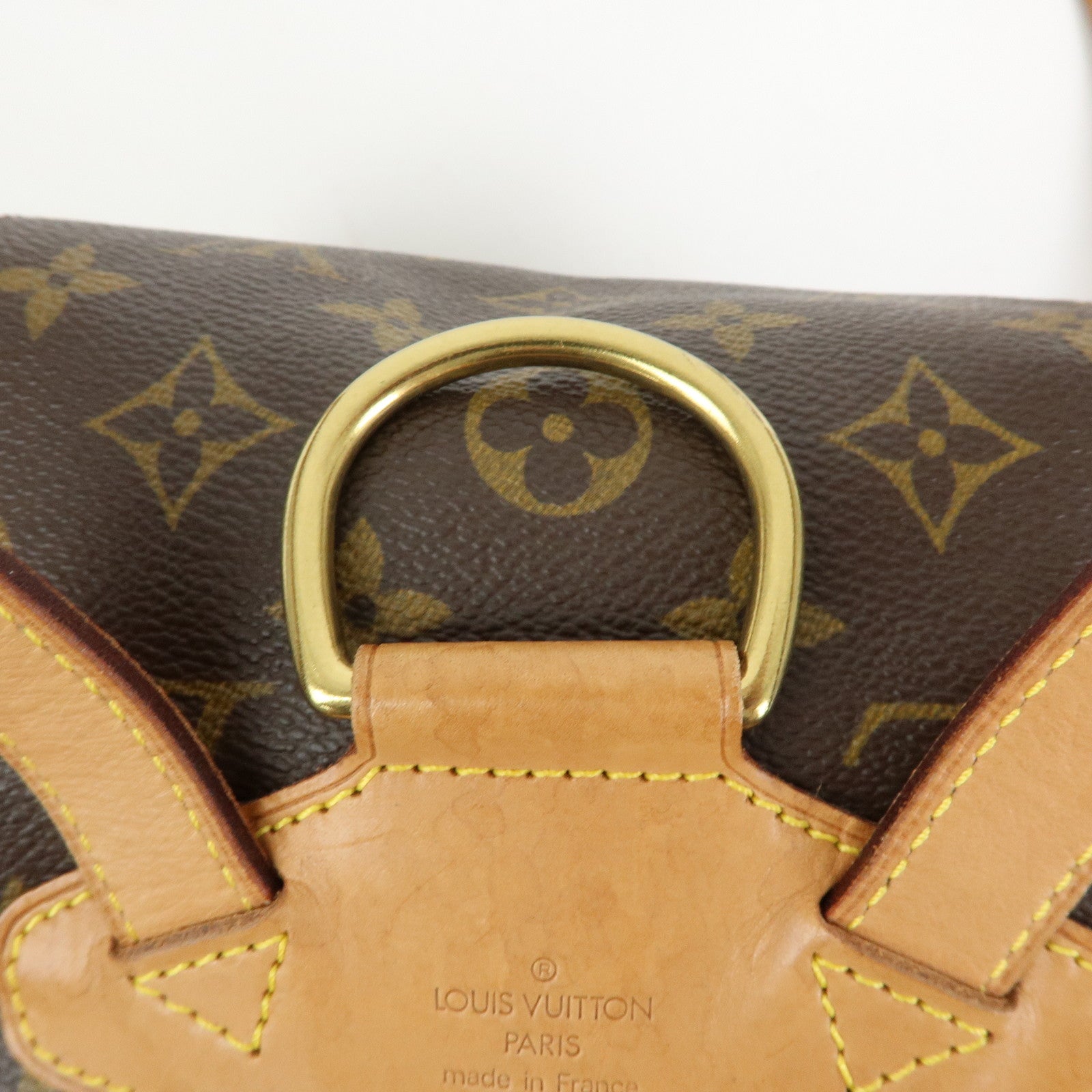 Louis Vuitton Monogram Montsouris MM Backpack Brown M51136