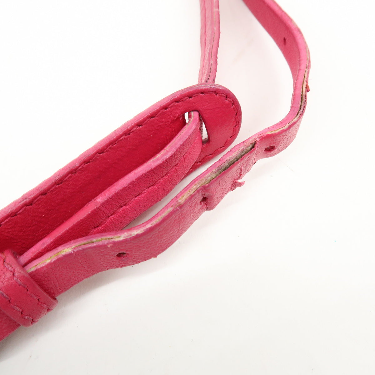BOTTEGA VENETA Inttrecciato Nodini Leather Shoulder Bag Pink