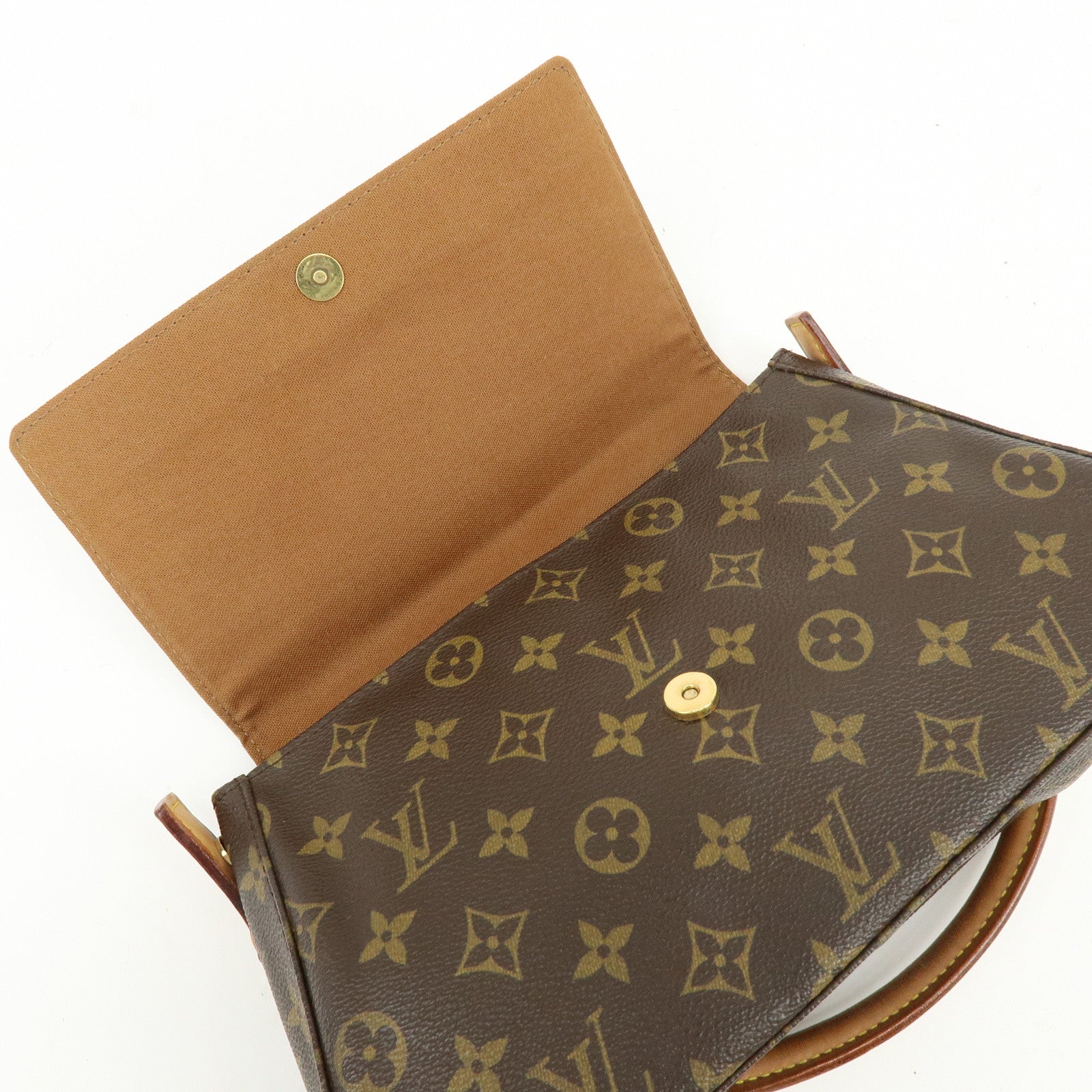 Louis Vuitton Monogram Mini Looping Shoulder Bag Brown M51147