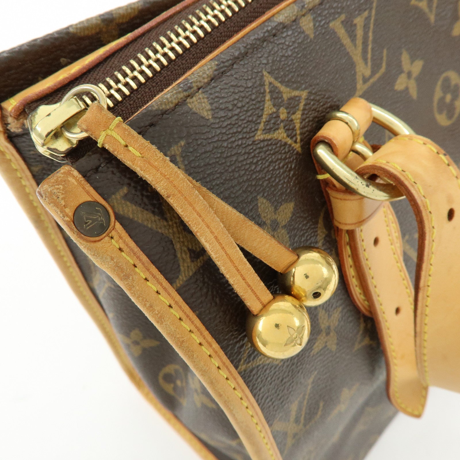 Louis Vuitton Monogram Popincourt Haut Shoulder Bag Brown M40007