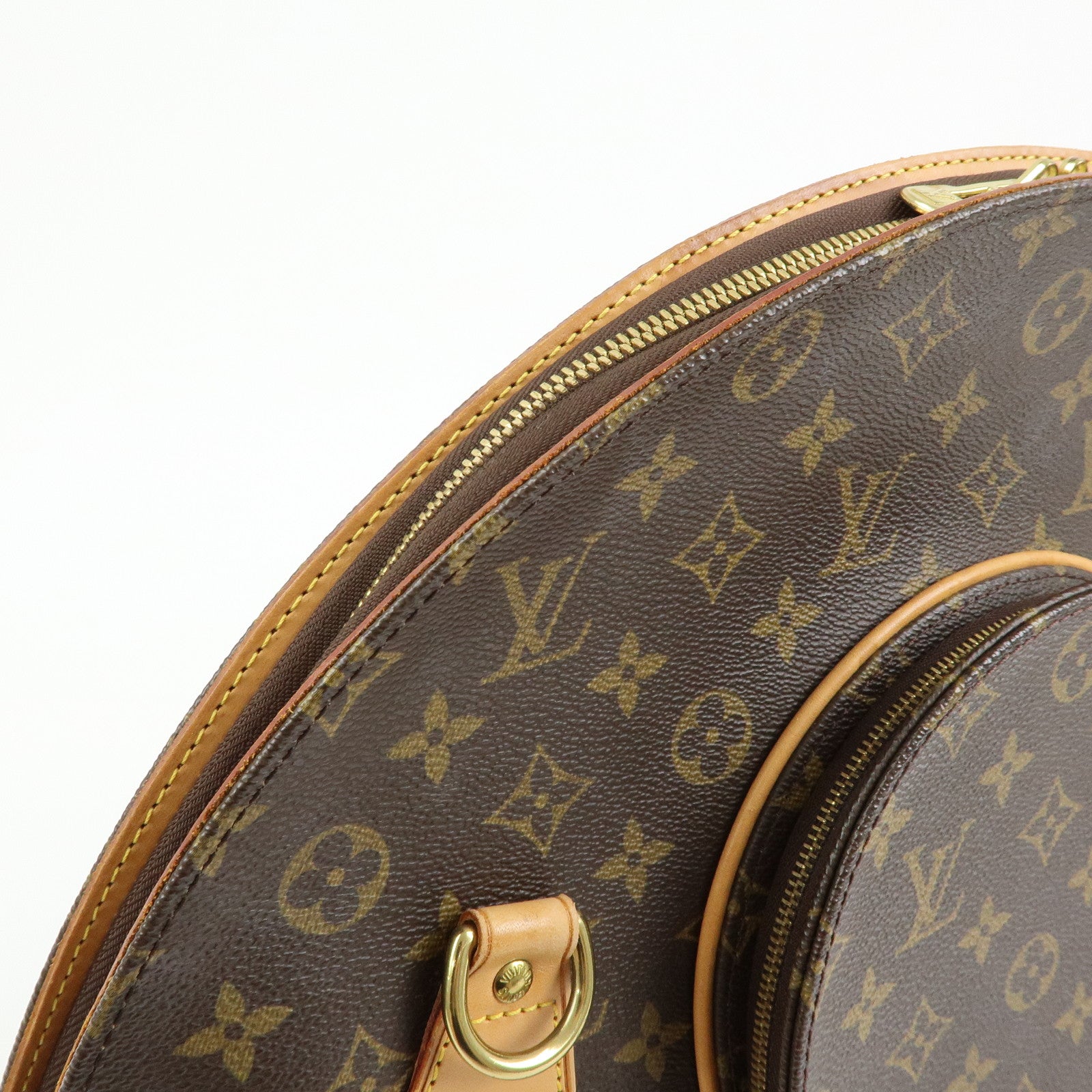 Louis Vuitton Monogram Ellipse Shopping Shoulder Bag Brown M51128