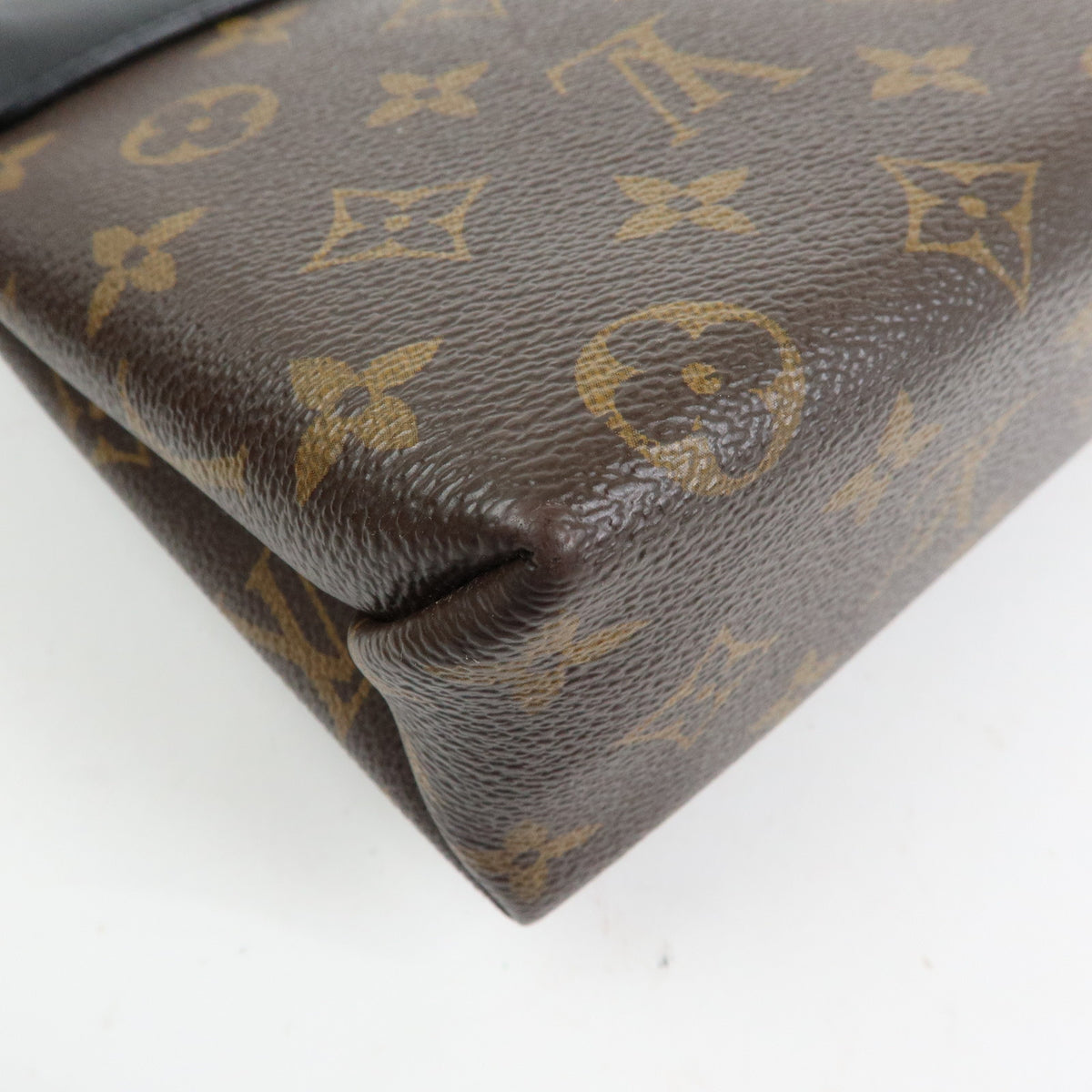 Louis Vuitton Monogram Locky BB 2Way Shoulder Bag Brown Noir M44141
