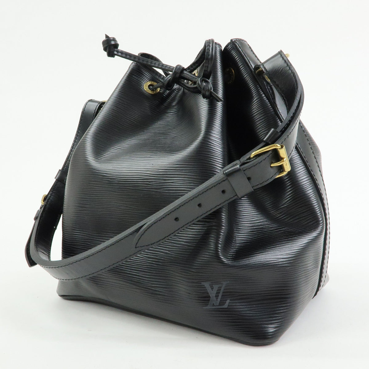 Louis Vuitton Epi Petit Noe Shoulder Bag Noir Black M44102