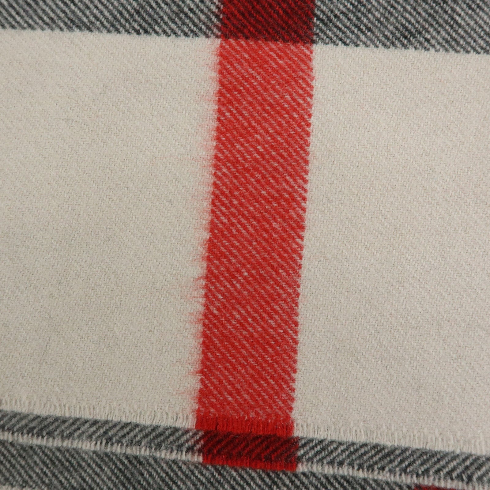 BURBERRY Lot of 2 Cashmere 100% Scarf Shawl Nova Plaid Grey Off White