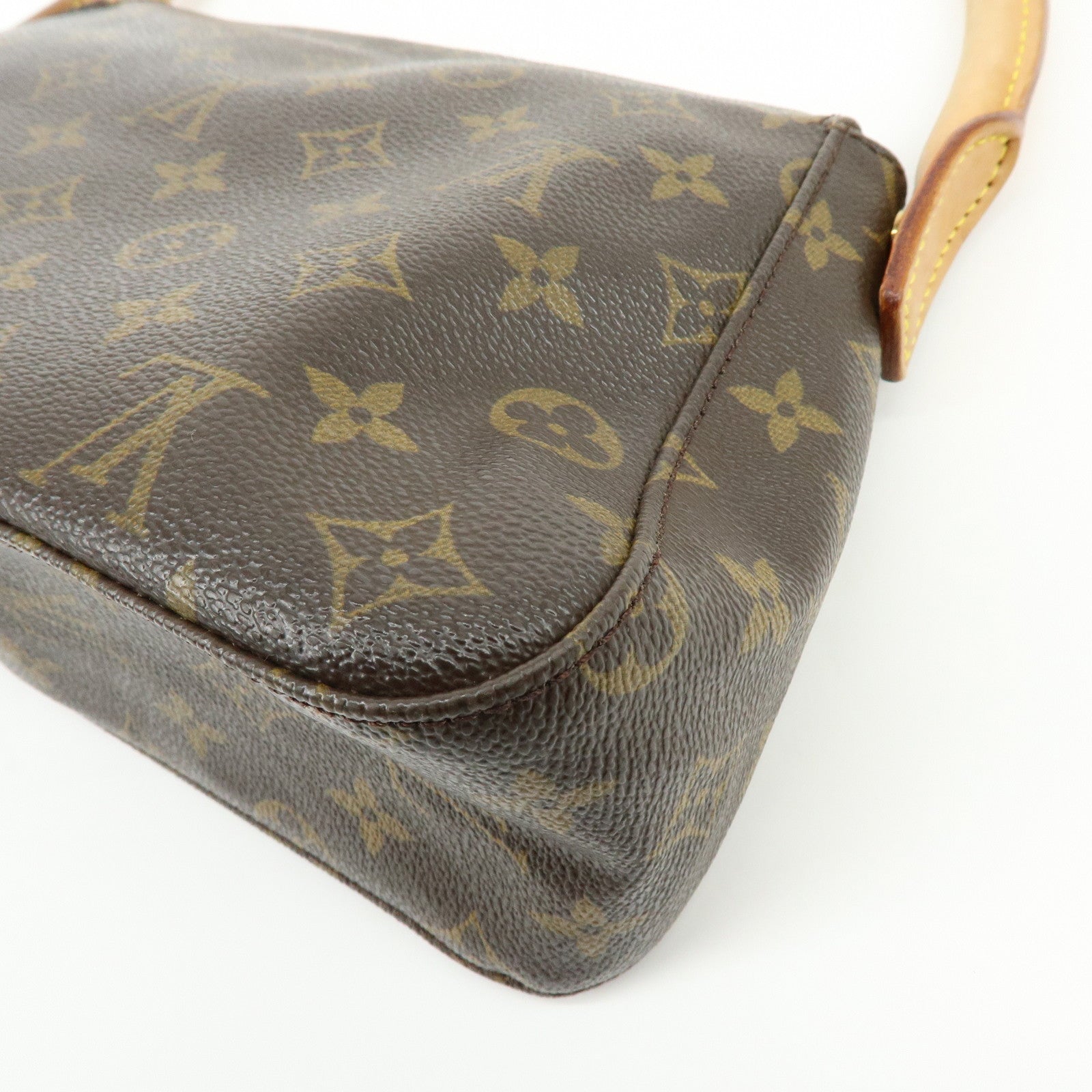 Louis Vuitton Monogram Mini Looping Shoulder Bag Brown M51147