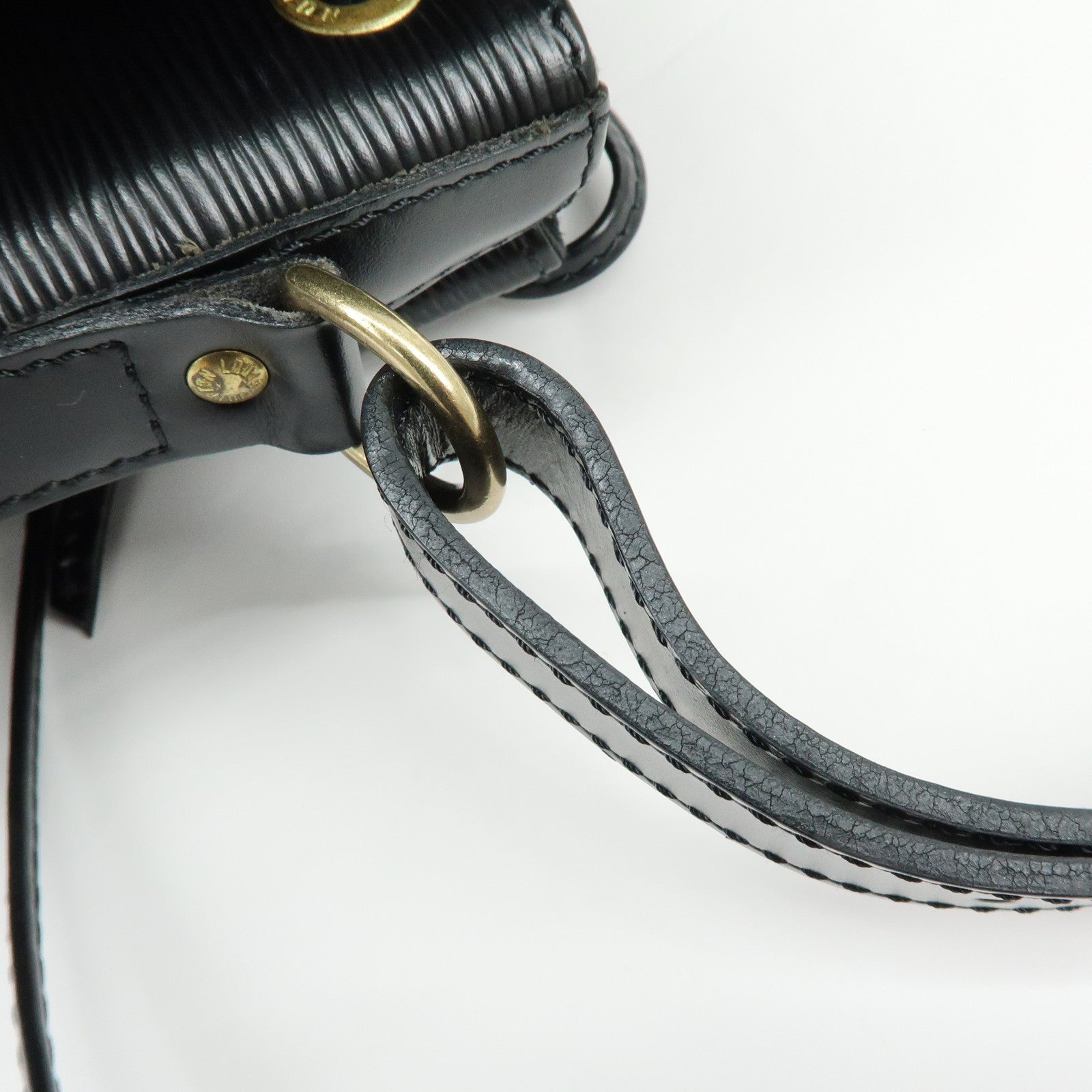 Louis Vuitton Epi Noe Leather Shoulder Bag Hand Bag Noir Black M59002