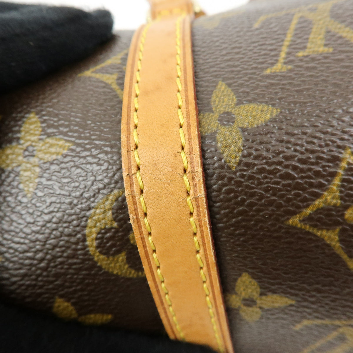 Louis Vuitton Monogram Papillon 26 Hand Bag Brown M51386