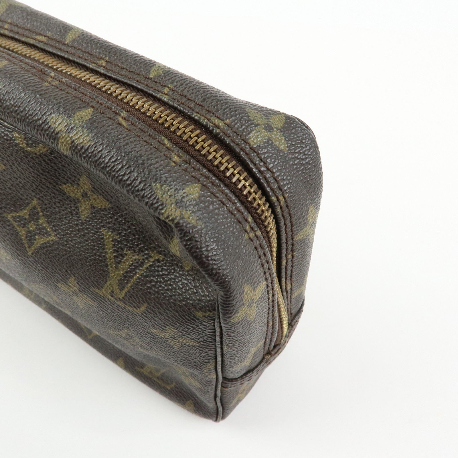 Louis Vuitton Monogram Trousse Toilette 23 Pouch Brown M47524
