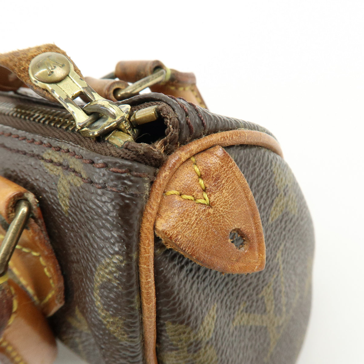 Louis Vuitton Monogram Mini Speedy Hand Bag and Strap M41534 J75011 Lot