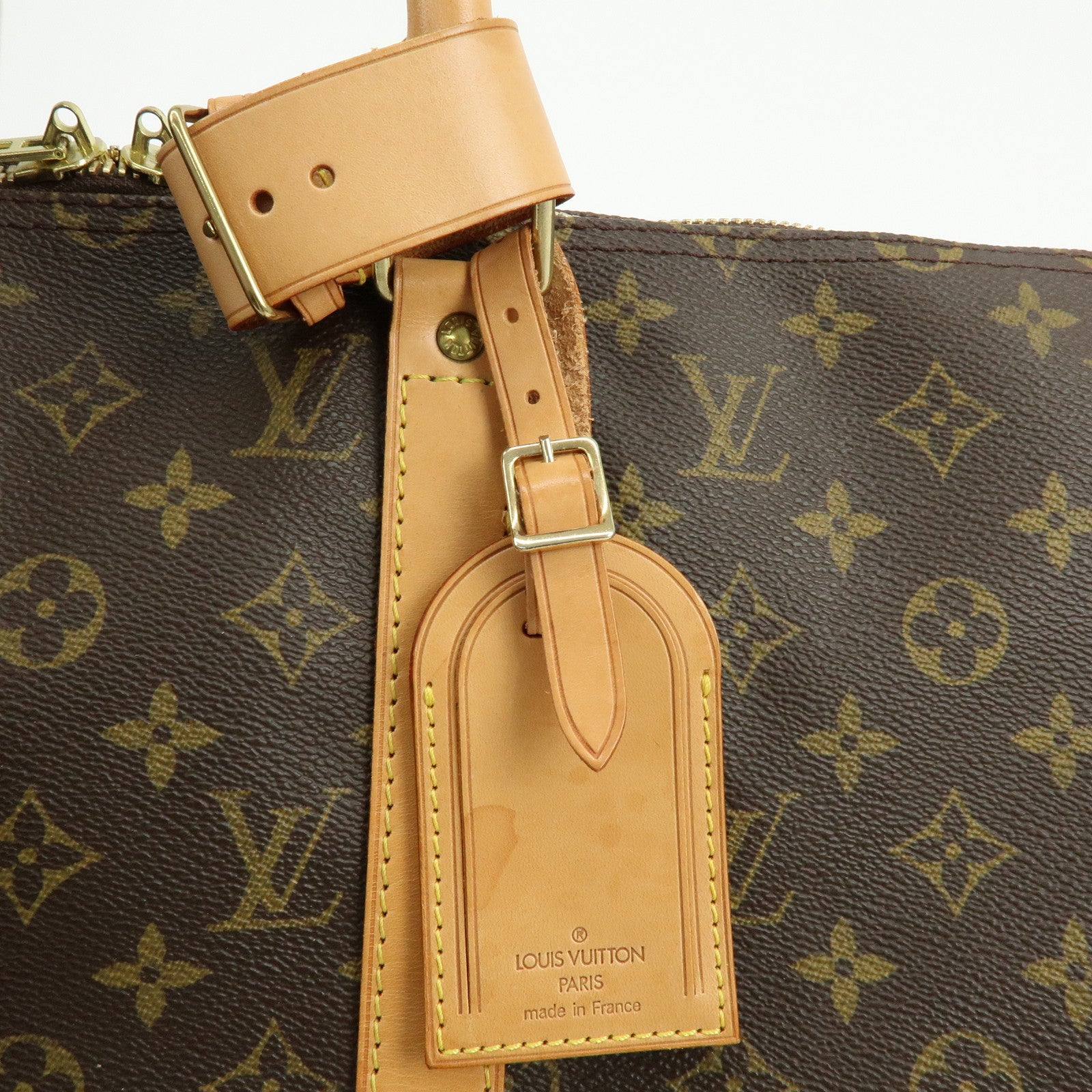Louis Vuitton Monogram Keep All Bandouliere 50 Boston Bag M41416