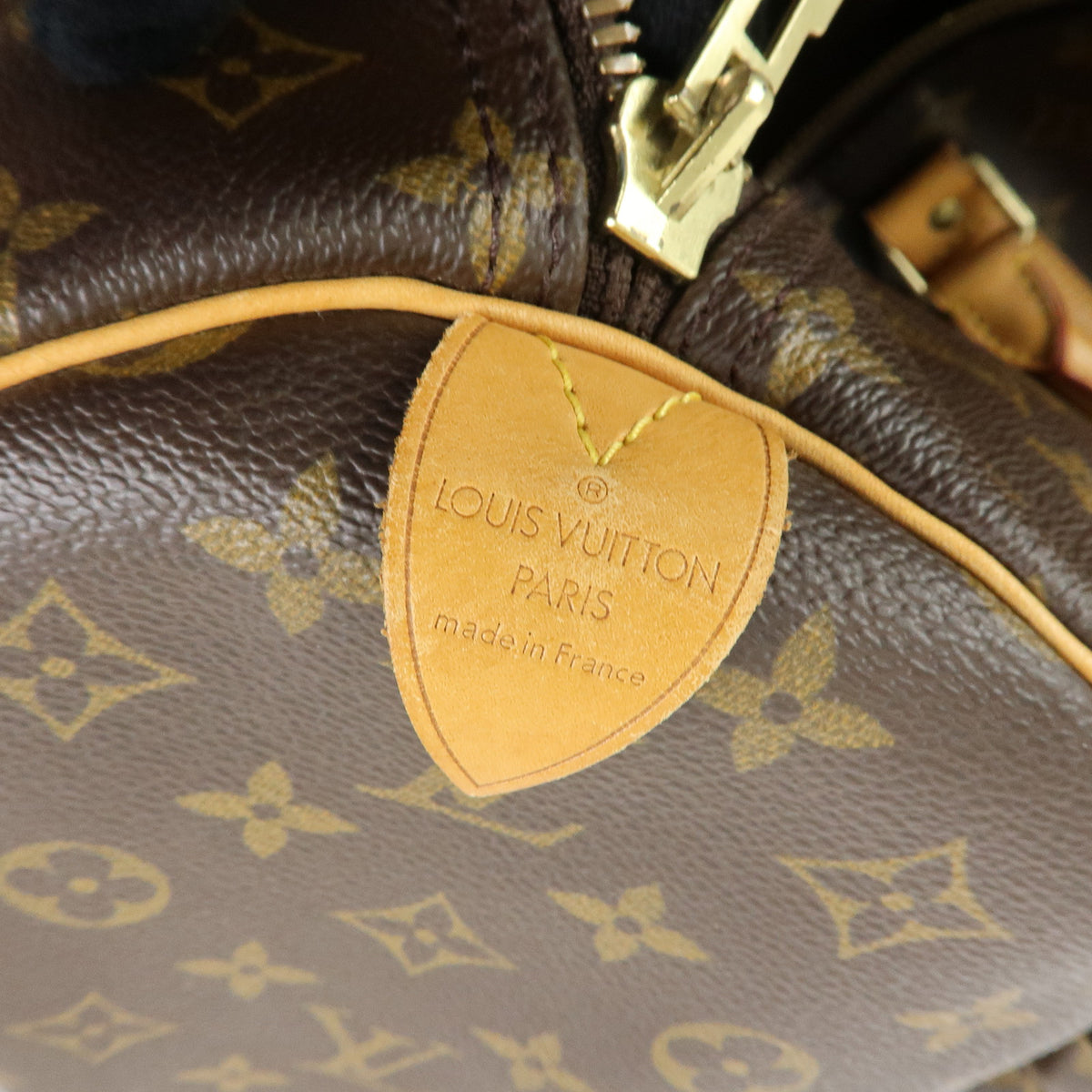 Louis Vuitton Monogram Keep All 60 Boston Bag Brown M41422