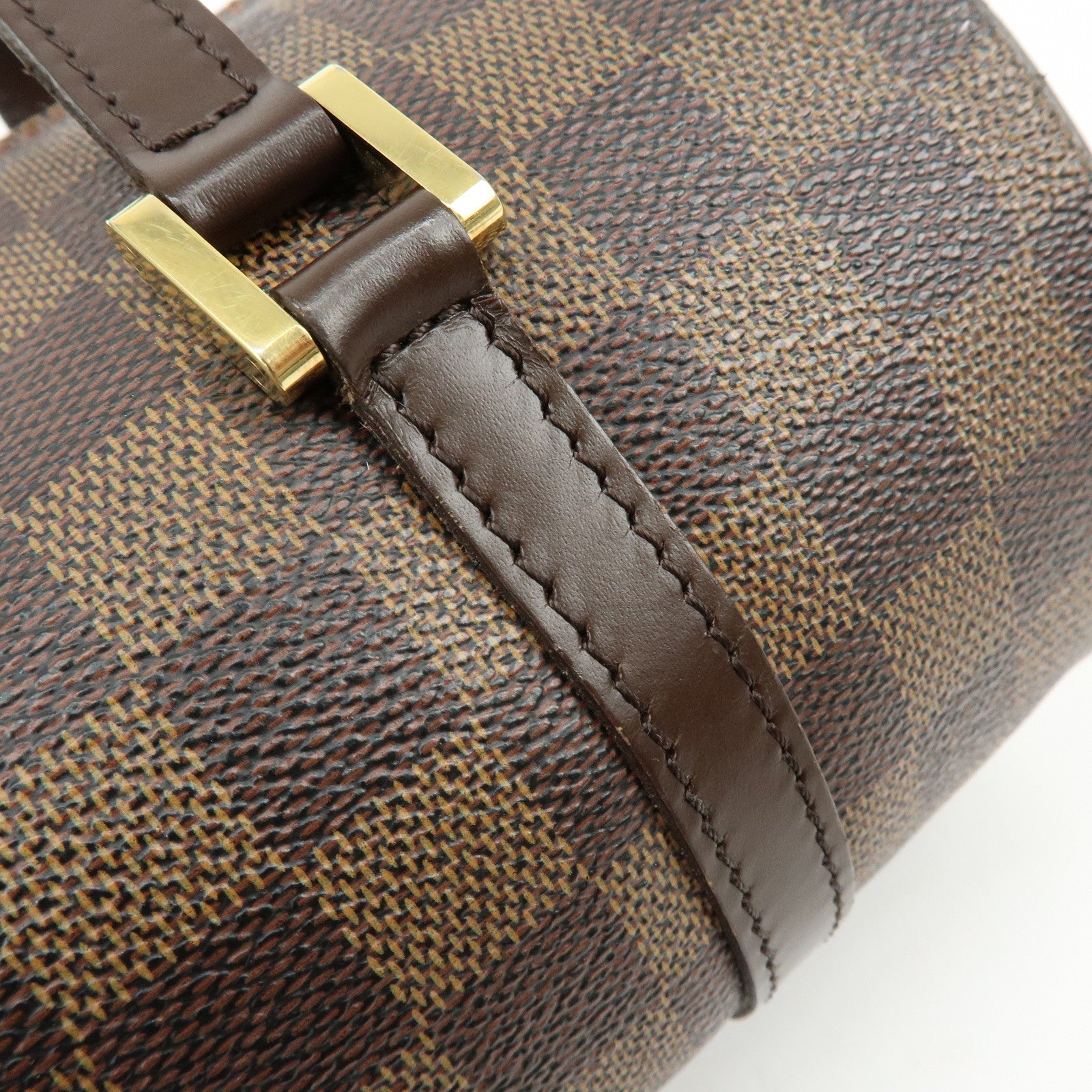 Louis Vuitton Damier Ebene Papillon 26 Hand Bag Brown N51304