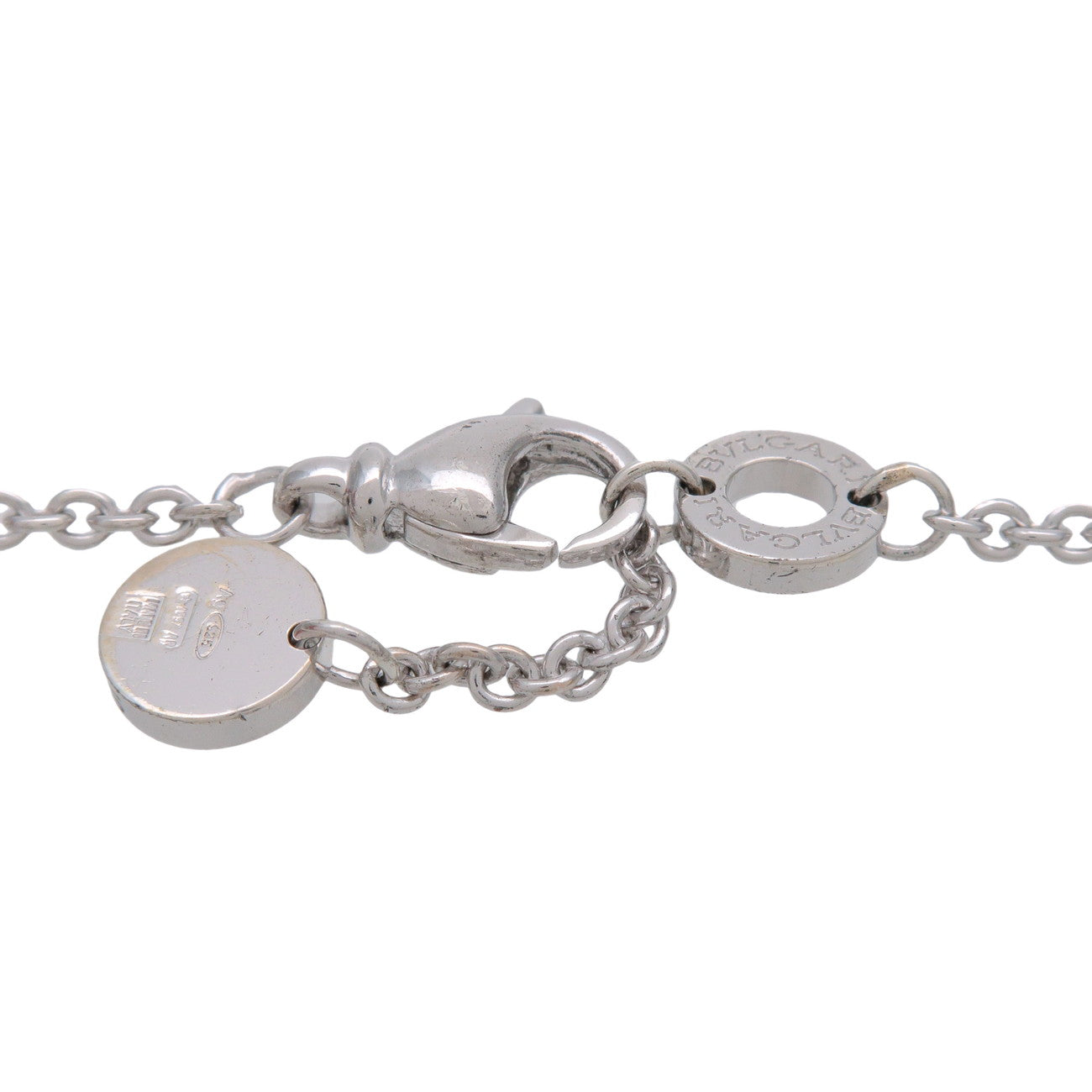 BVLGARI B-zero1 Save the Children Bracelet SV925 Ceramic Silver Black