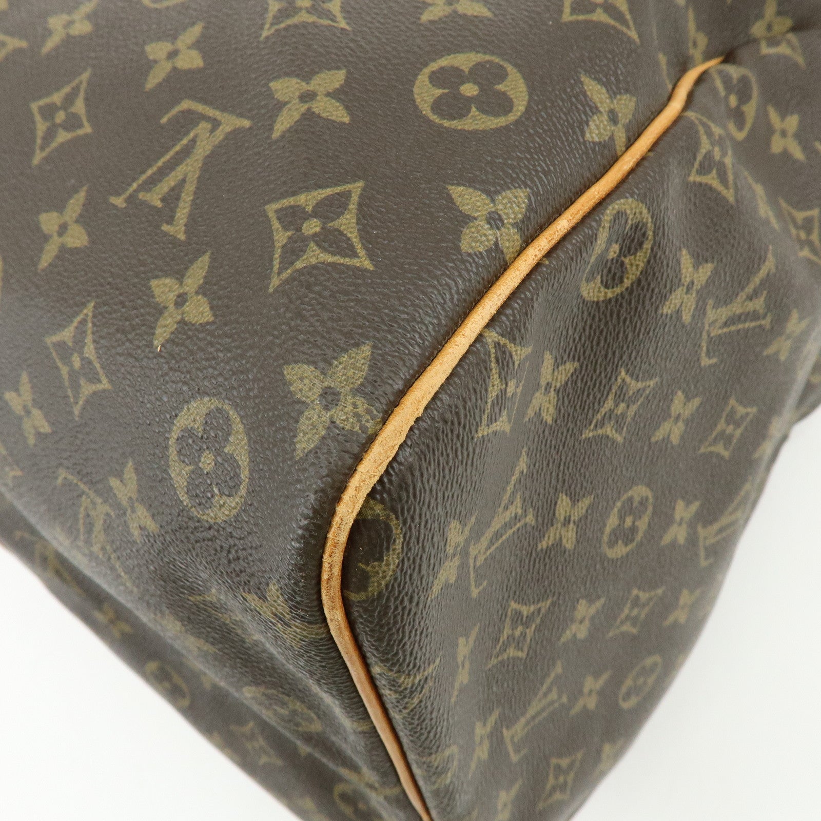 Louis Vuitton Monogram Keep All 60 Boston Bag Brown M41422