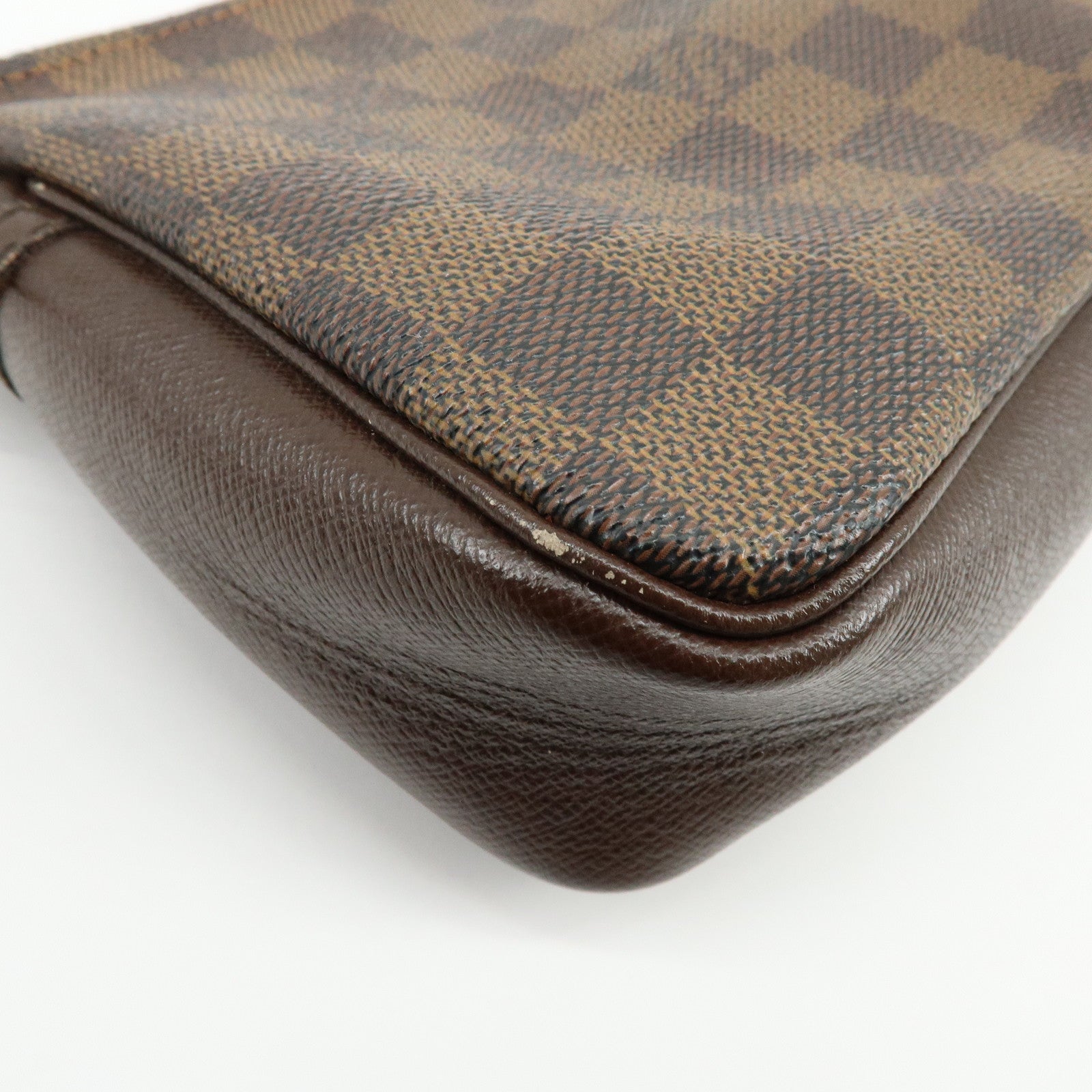 Louis Vuitton Damier Trousse Makeup Accessory Pouch Brown N51982 Lot
