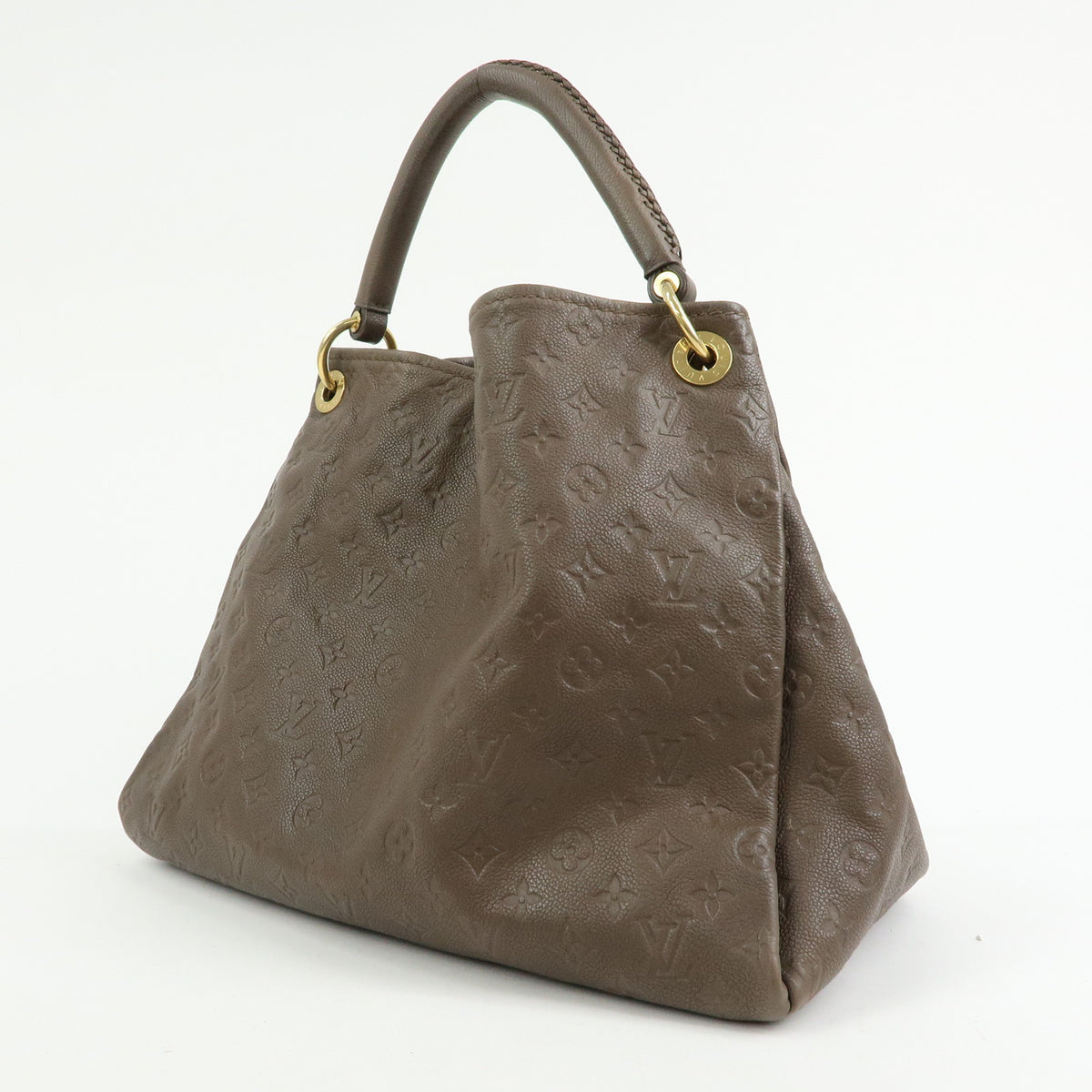 Louis Vuitton Monogram Empreinte Artsy MM Hand Bag Terre M94171