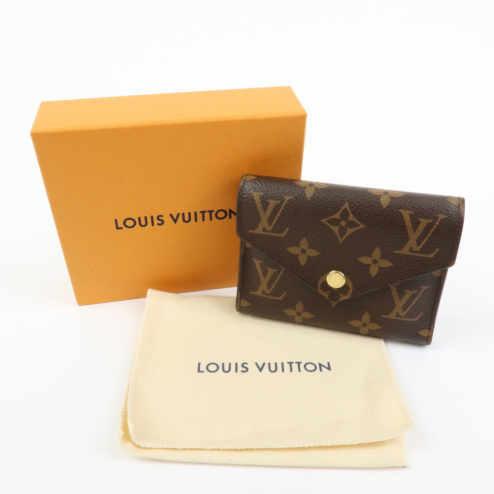 Louis Vuitton Monogram Portefeuille Victorine Tri-fold Wallet M62472