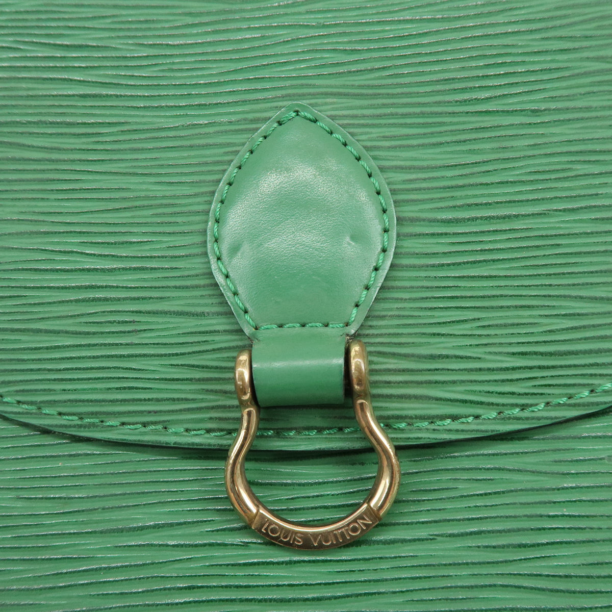 Louis Vuitton Epi Mini Saint Cloud Shoulder Bag Borneo Green M52214