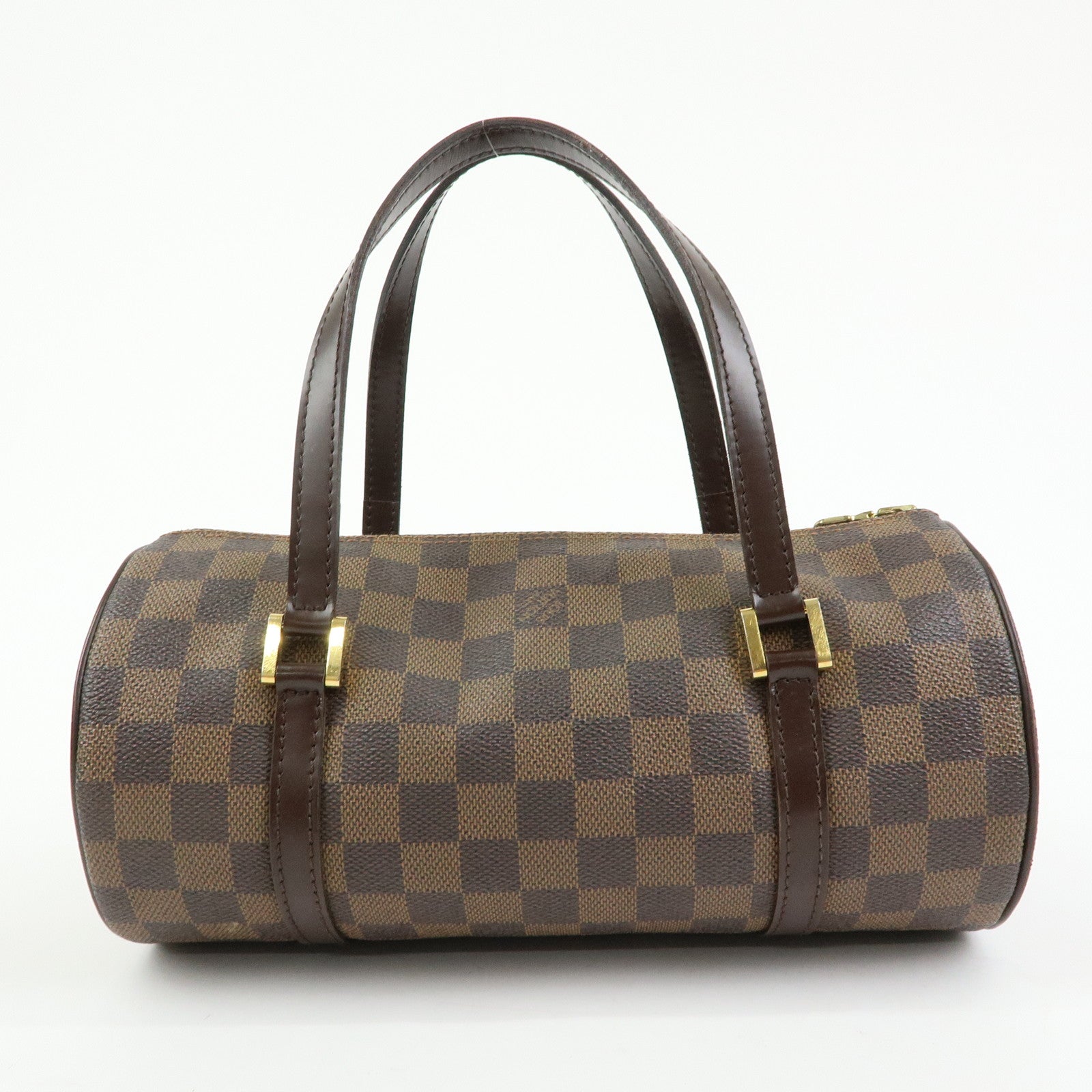 Louis Vuitton Damier Ebene Papillon 26 Hand Bag Brown N51304