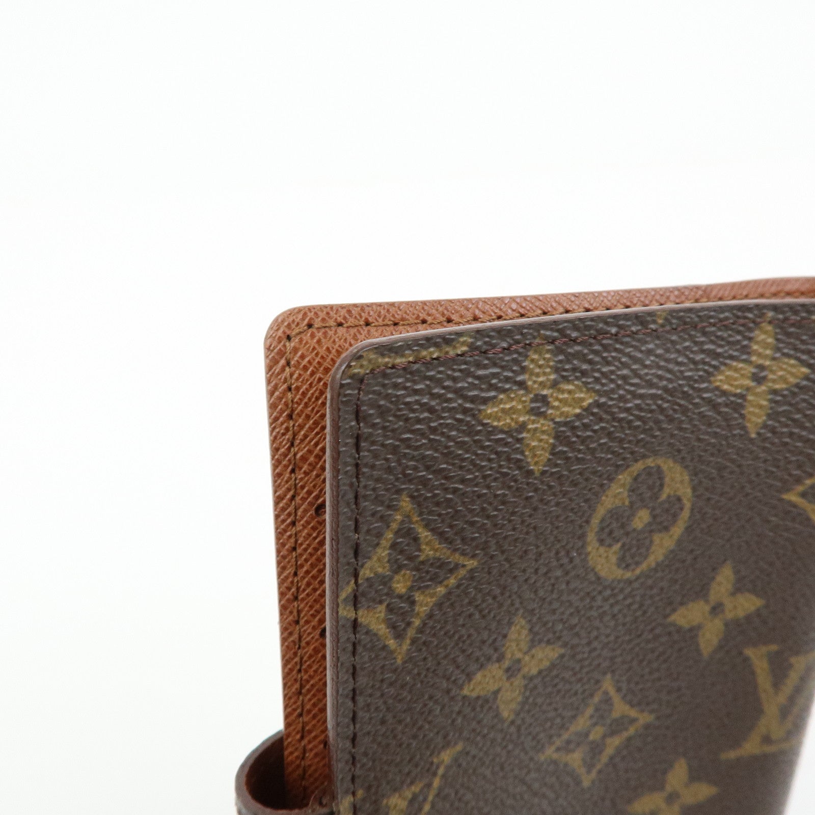 Louis Vuitton Set of 2 Monogram Canvas Leather Planner Cover R20005