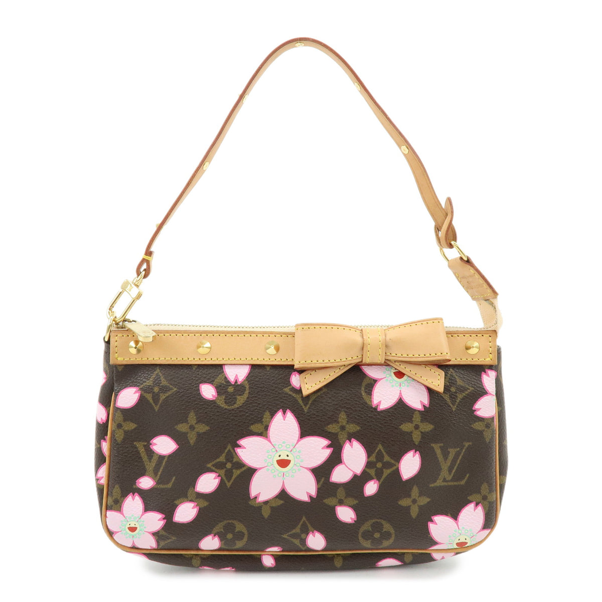 Louis Vuitton Monogram Cherry Blossom Pochette Accessoires Pouch M92006