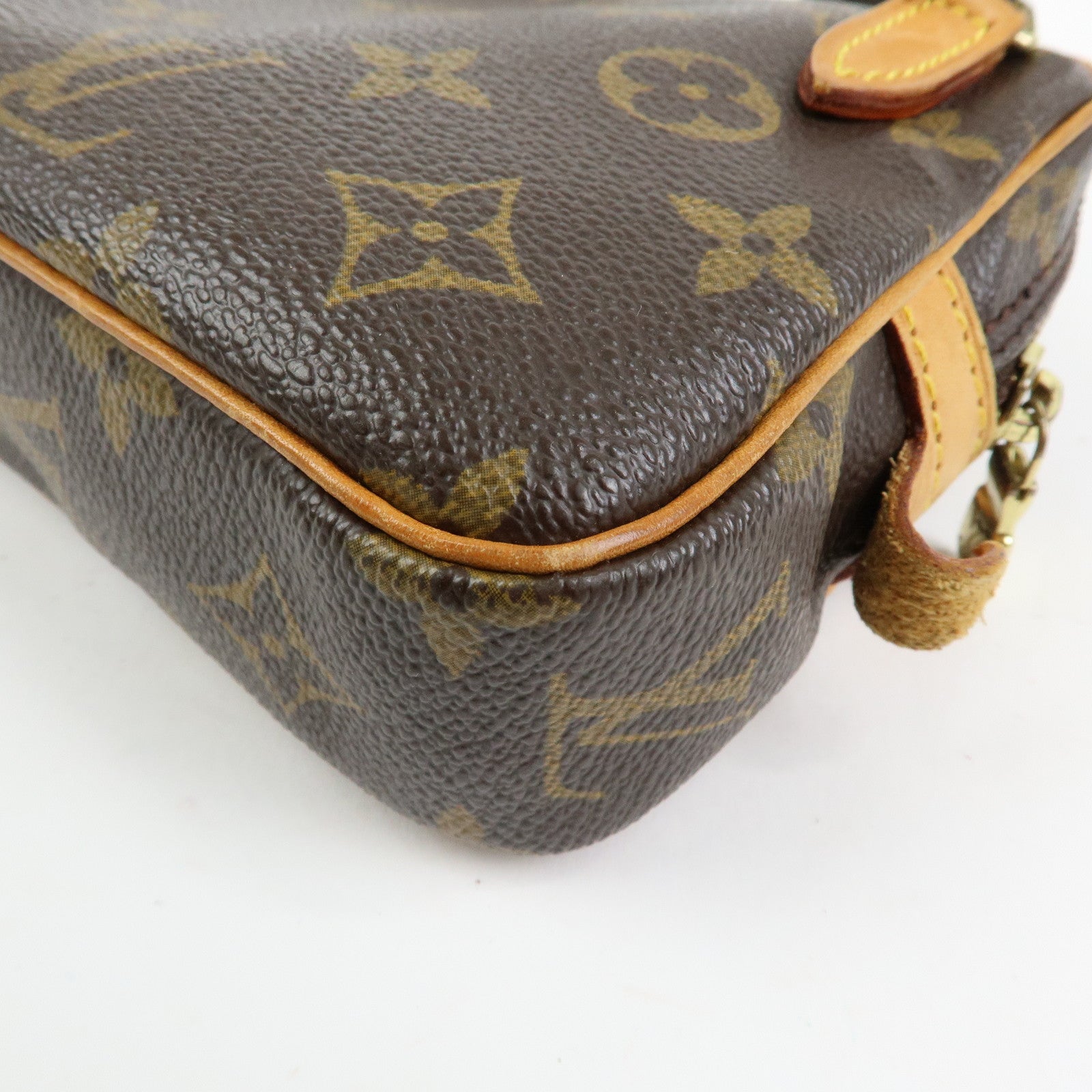 Louis Vuitton Monogram Pochette Marly Bandouliere Bag Brown M51828