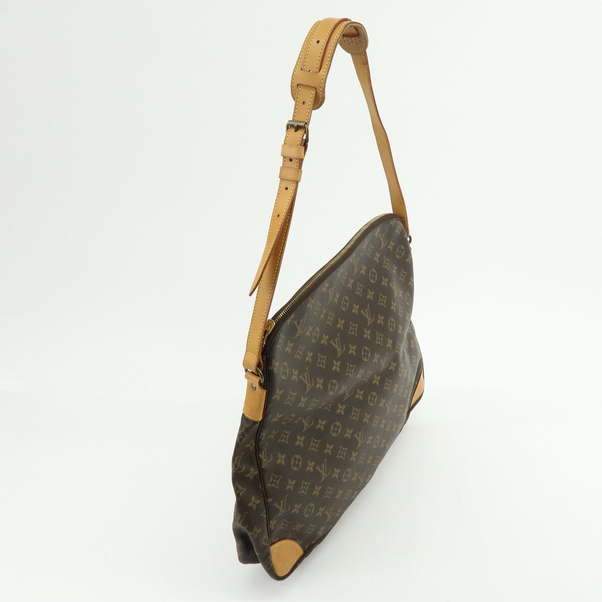 Louis Vuitton Monogram Balade Canvas Leather Shoulder Bag Brown M51112