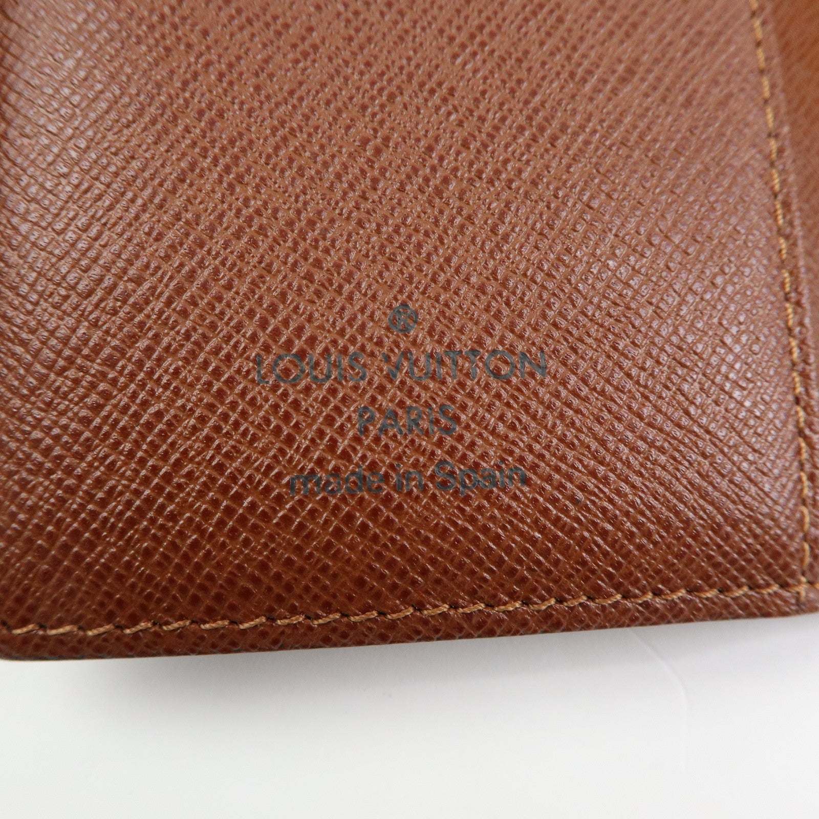 Louis Vuitton Monogram Agenda PM Planner Cover Brown R20005