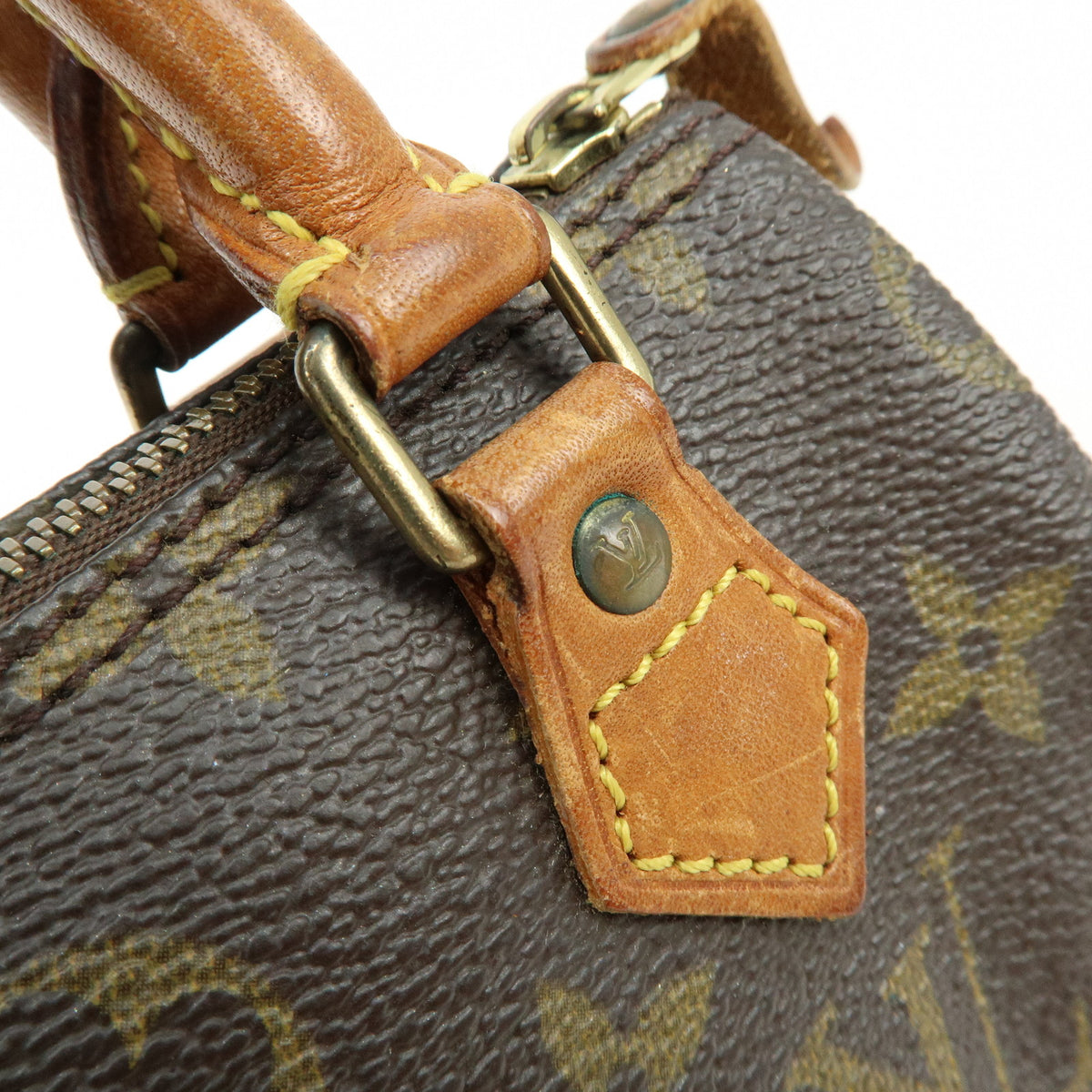 Louis Vuitton Monogram Mini Speedy Hand Bag and Strap M41534 J52315 Lot