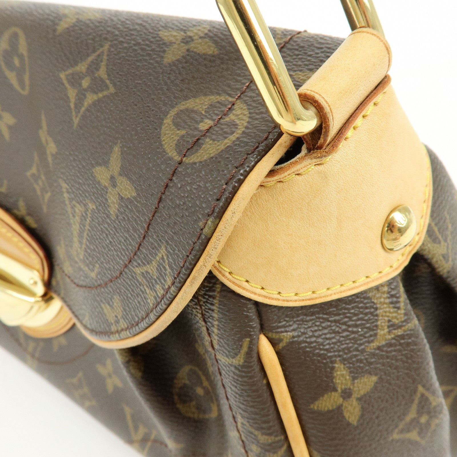 Louis Vuitton Monogram Beverly MM Shoulder Bag Hand Bag Brown M40121