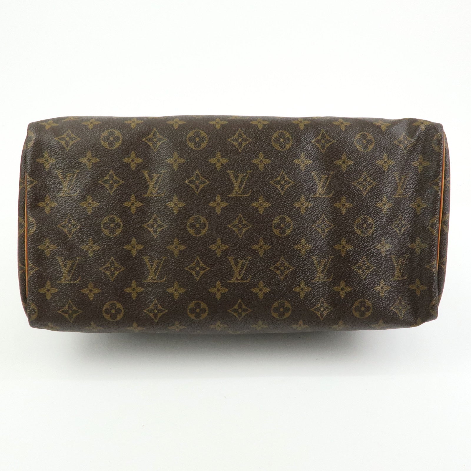 Louis Vuitton Monogram Speedy 40 Hand Bag Boston Bag Brown M41522