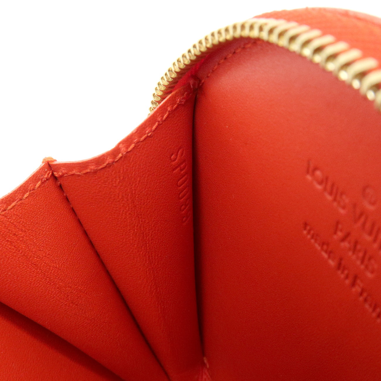 Louis Vuitton Monogram Vernis Porte Monnaie Chapeau Coin Purse M93691