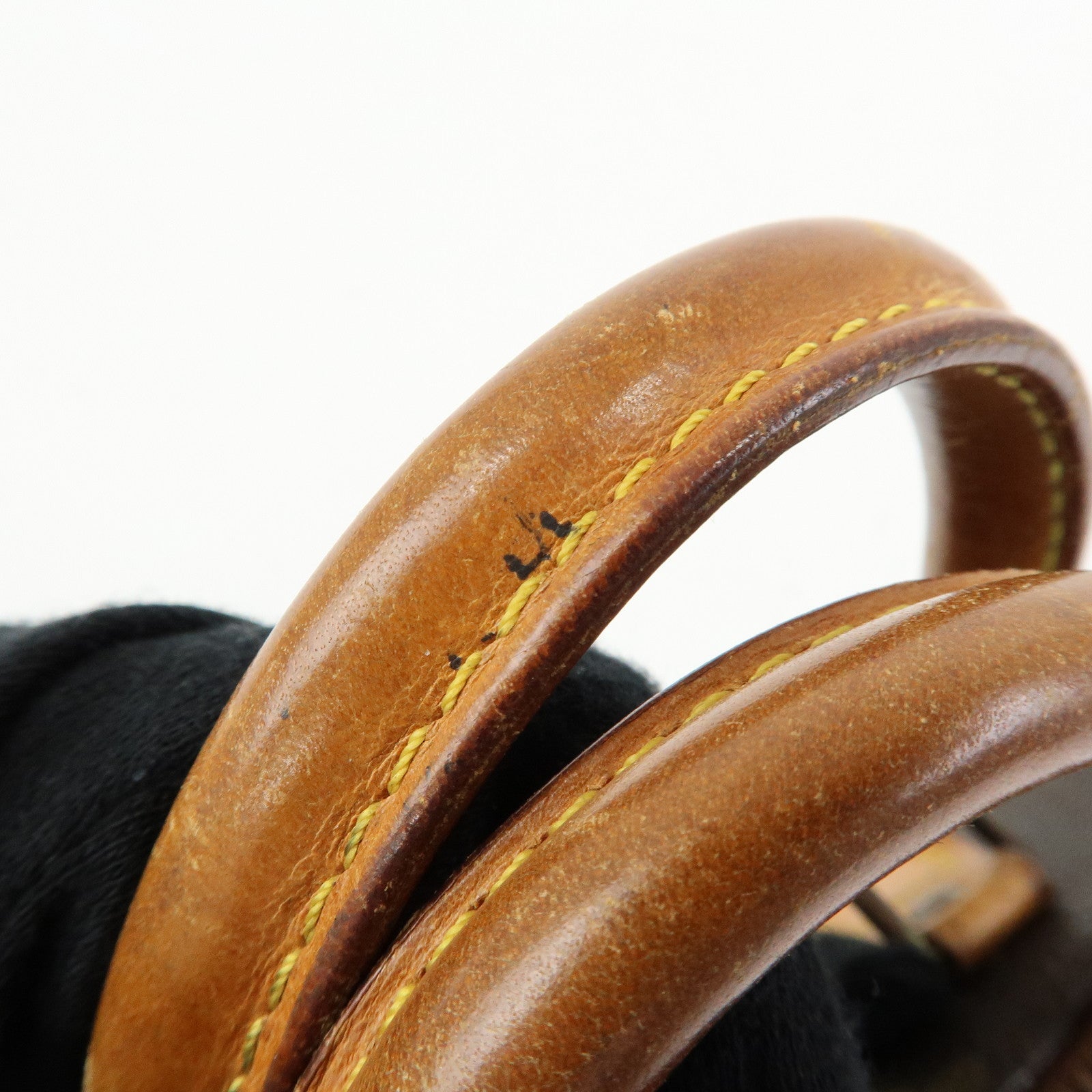 Louis Vuitton Monogram Mini Speedy Hand Bag & Strap Brown M41534