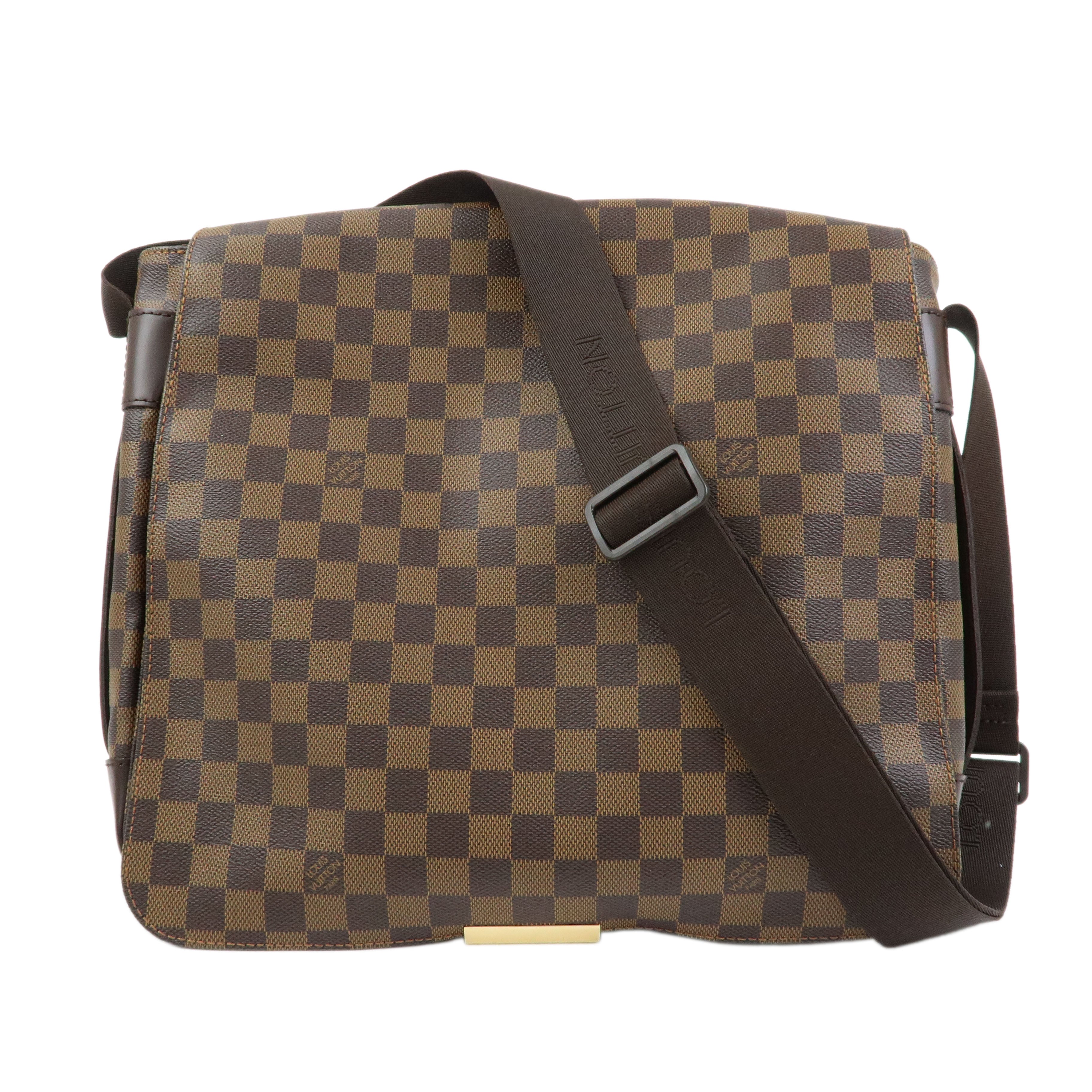 Louis Vuitton Damier Ebene Bastille Canvas Shoulder Bag N45258
