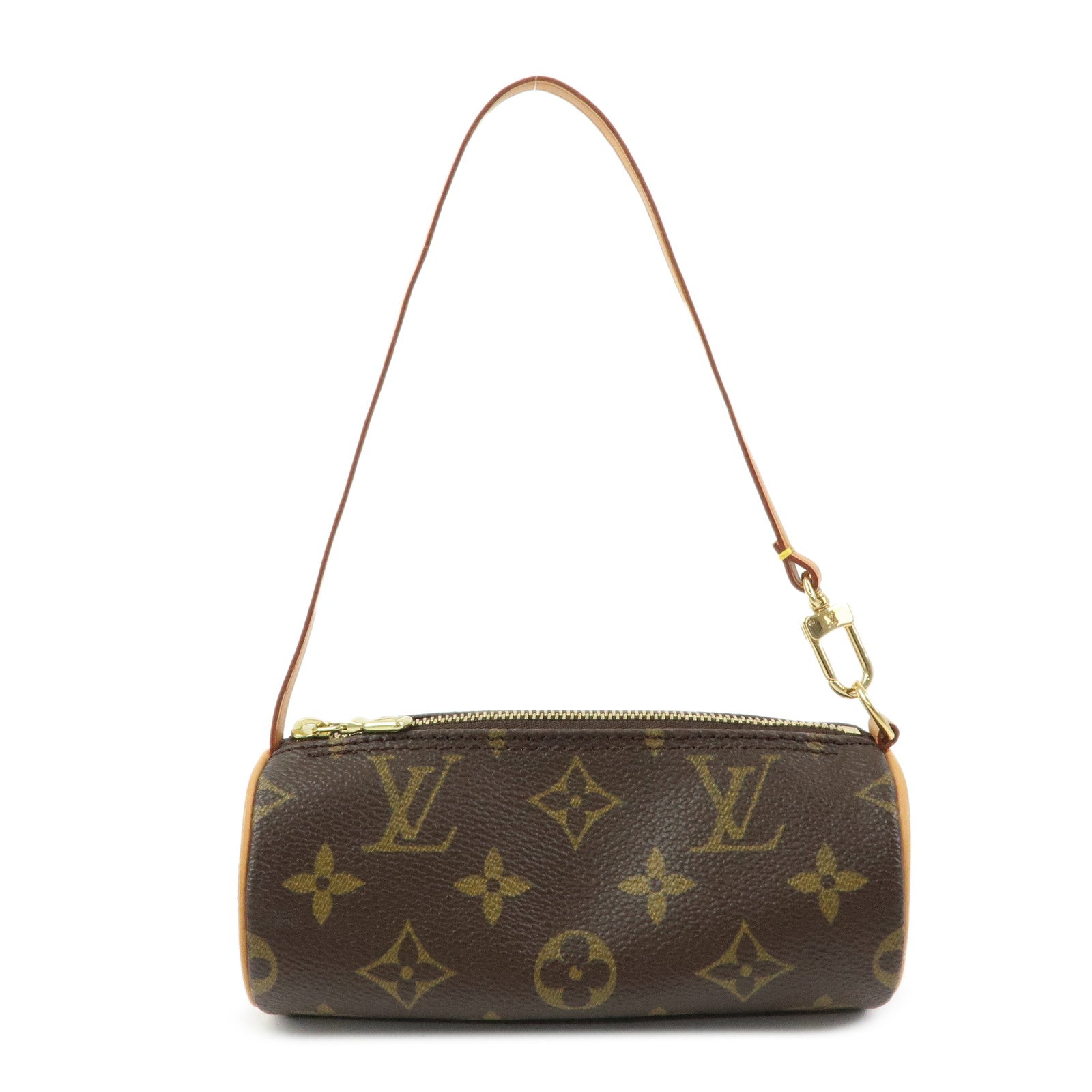 Louis Vuitton Monogram Mini Pouch for Papillon Bag Brown