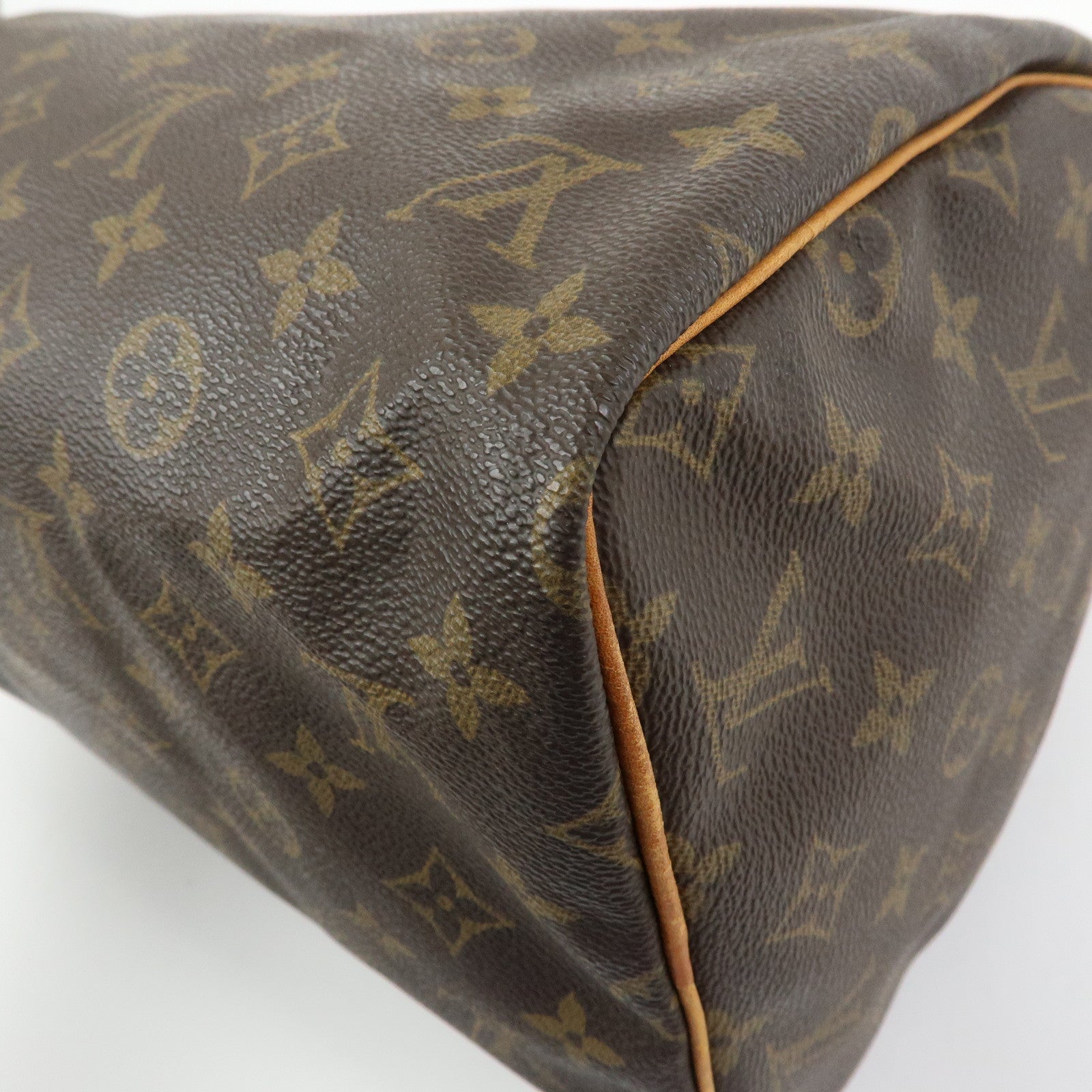 Louis Vuitton Monogram Speedy 30 Boston Bag Hand Bag Brown M41526