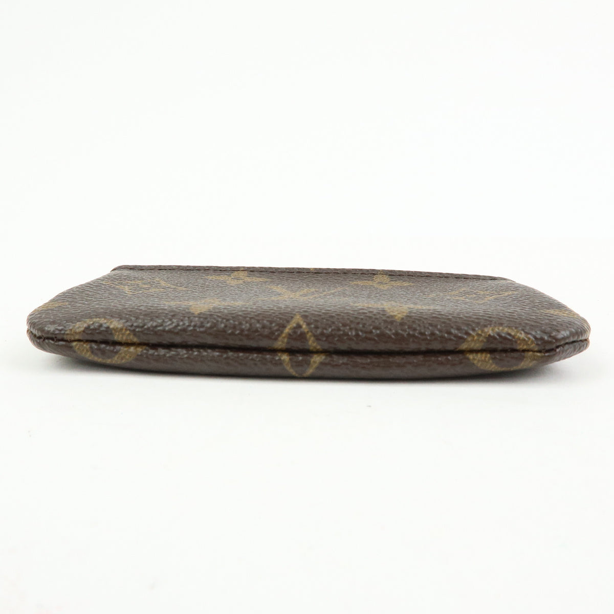 Louis Vuitton Monogram Pochette Cles Coin Case Key Case Brown M62650
