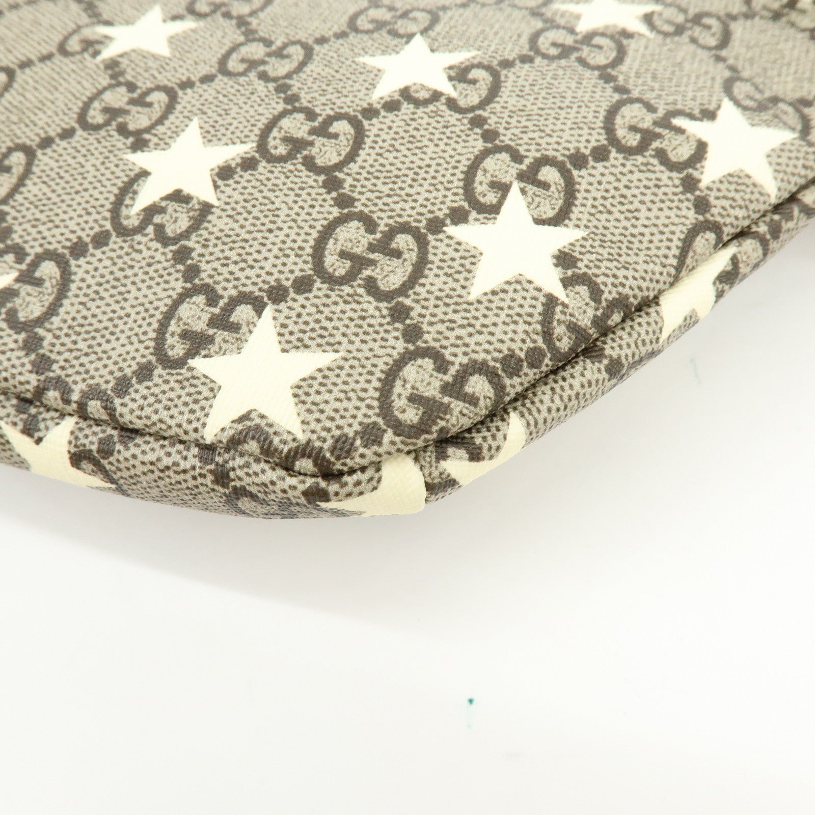 GUCCI Children's GG Supreme Body Waist Bag Beige Star Motif 502095