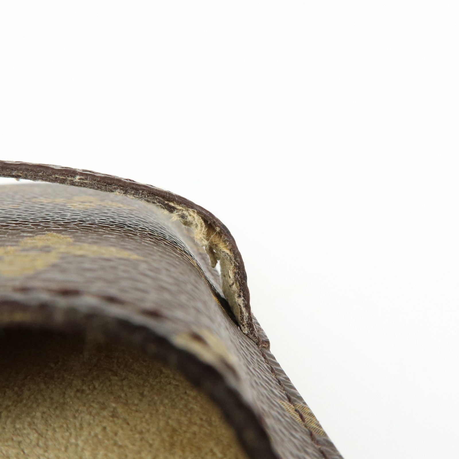 Louis Vuitton Monogram Set of 2 Glasses Case Brown M62962 M62970