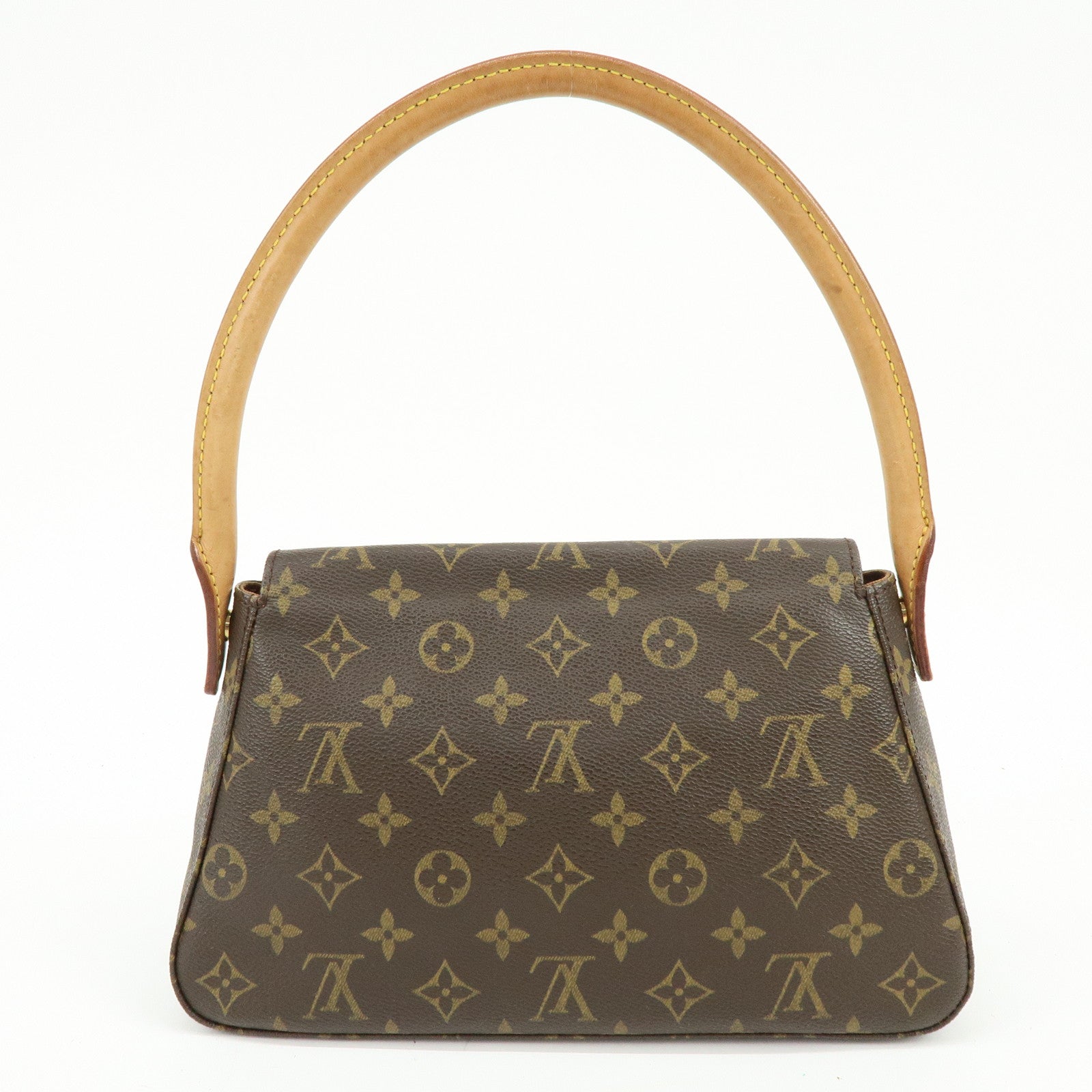 Louis Vuitton Monogram Mini Looping Shoulder Bag Brown M51147