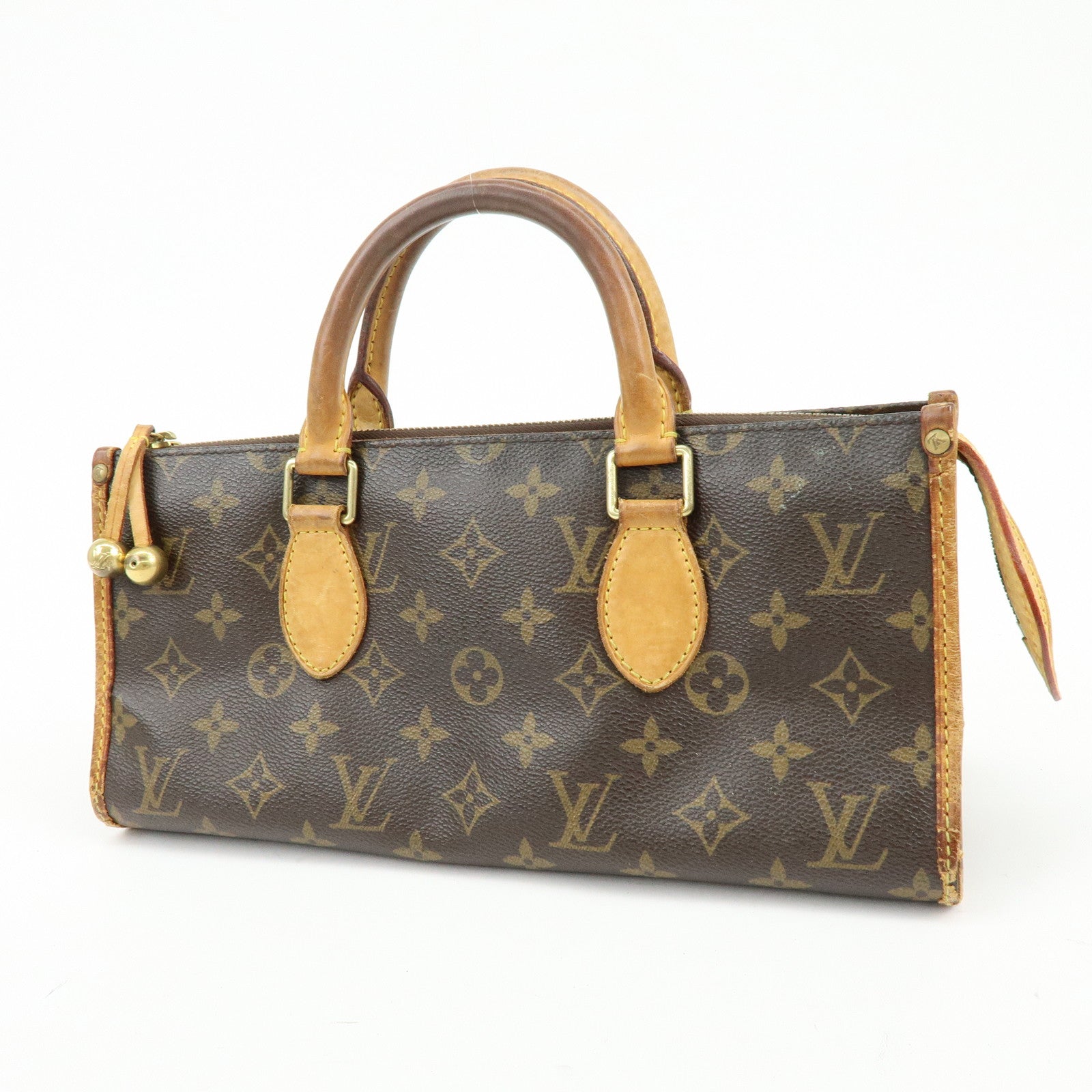 Louis Vuitton Monogram Popincourt Hand Bag Brown M40009