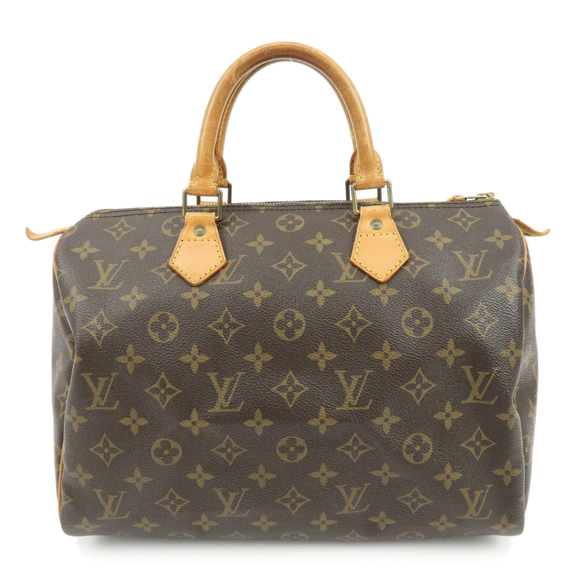 Louis Vuitton Monogram Speedy 30 Boston Bag Hand Bag Brown M41526