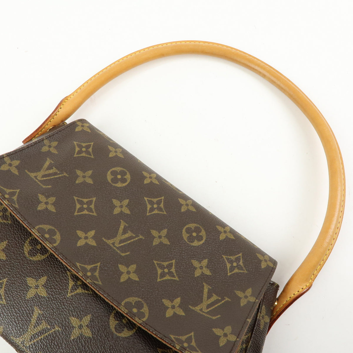 Louis Vuitton Monogram Mini Looping Shoulder Bag Brown M51147