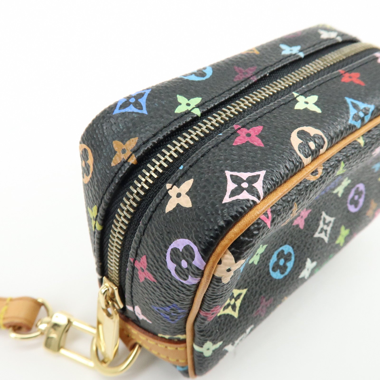 Louis Vuitton Monogram Multicolor Trousse Wapity Pouch Wrist Bag M58034