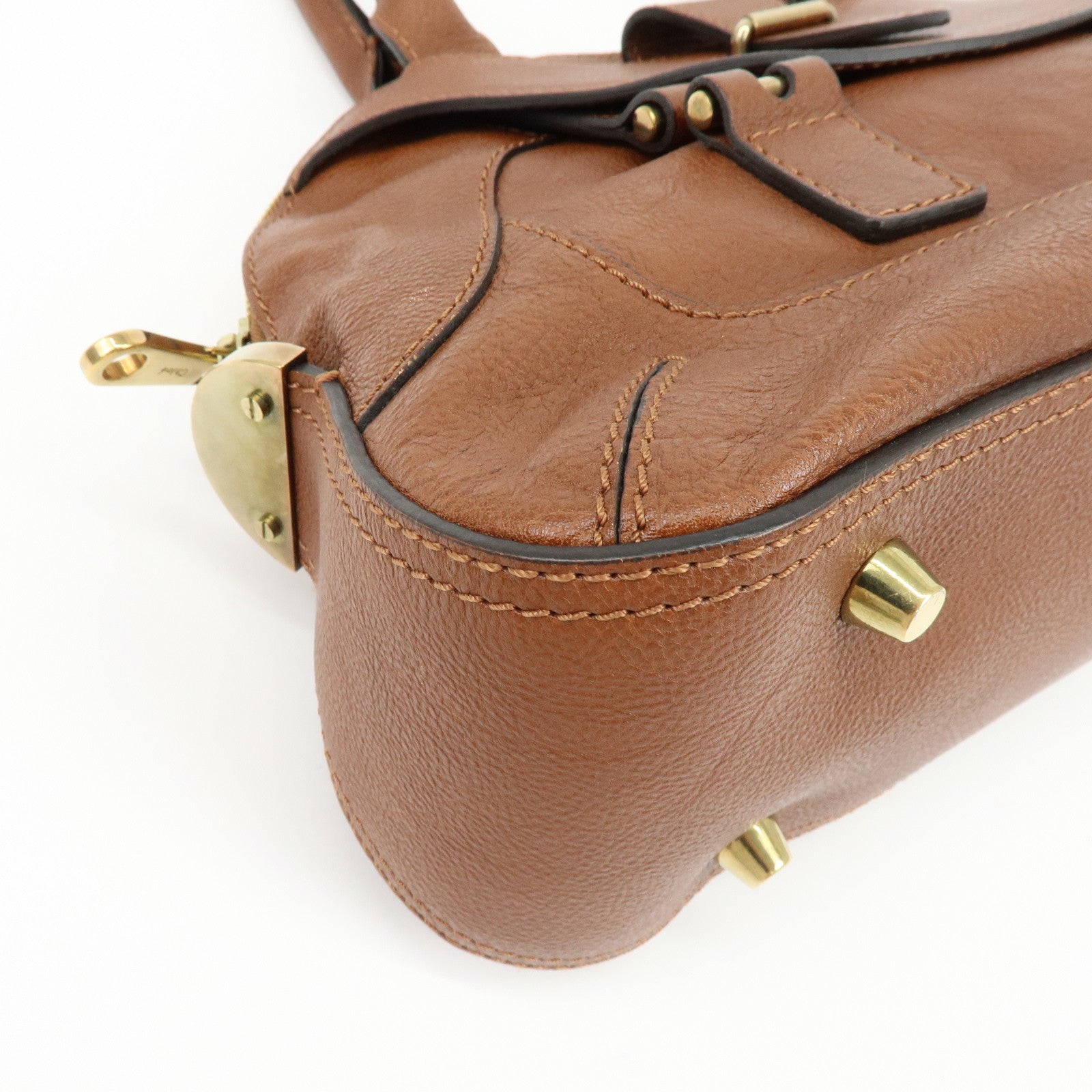Chloe Leahter Georgia Shoulder Bag Hand Bag Brown