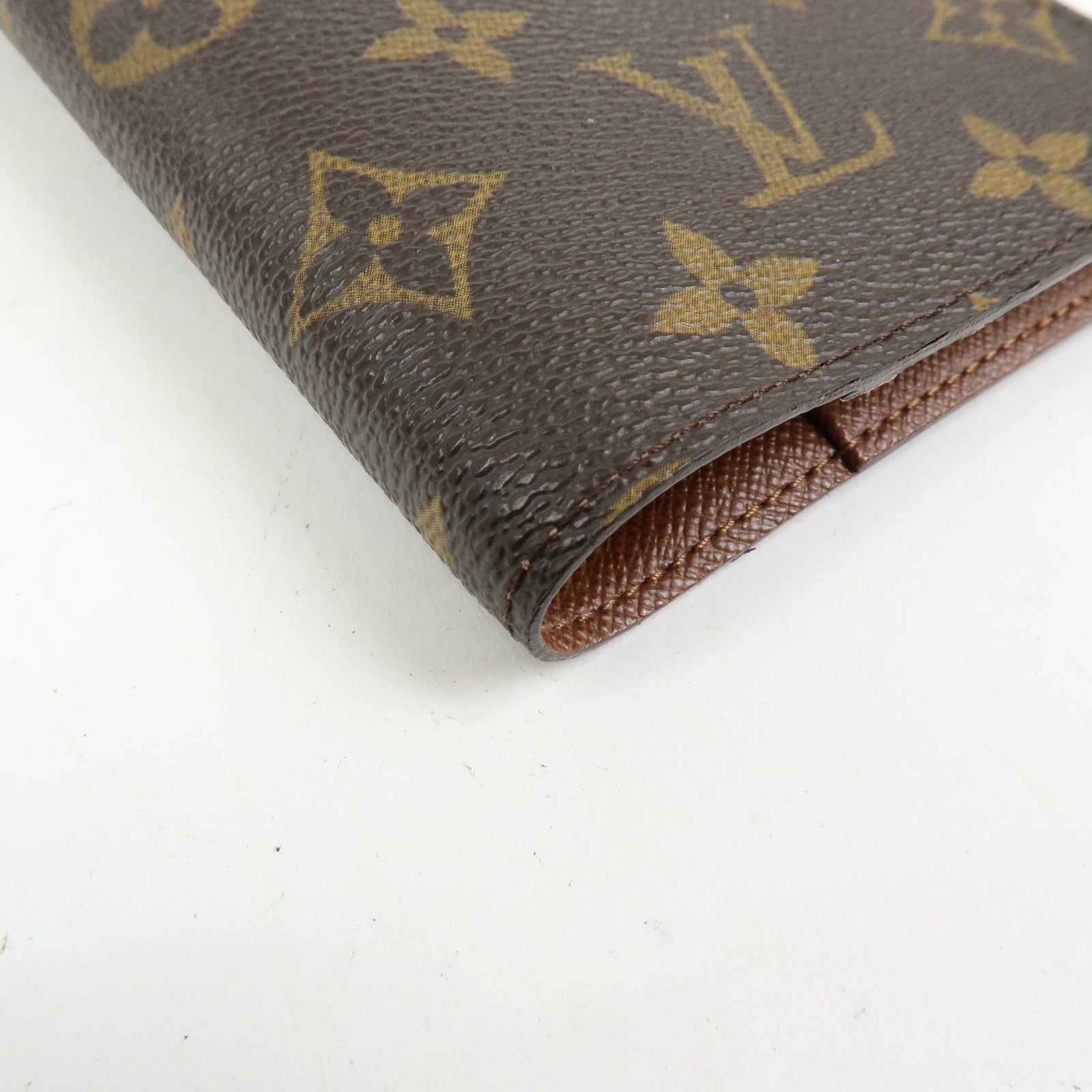 Louis Vuitton Monogram Agenda PM Planner Cover Brown R20005